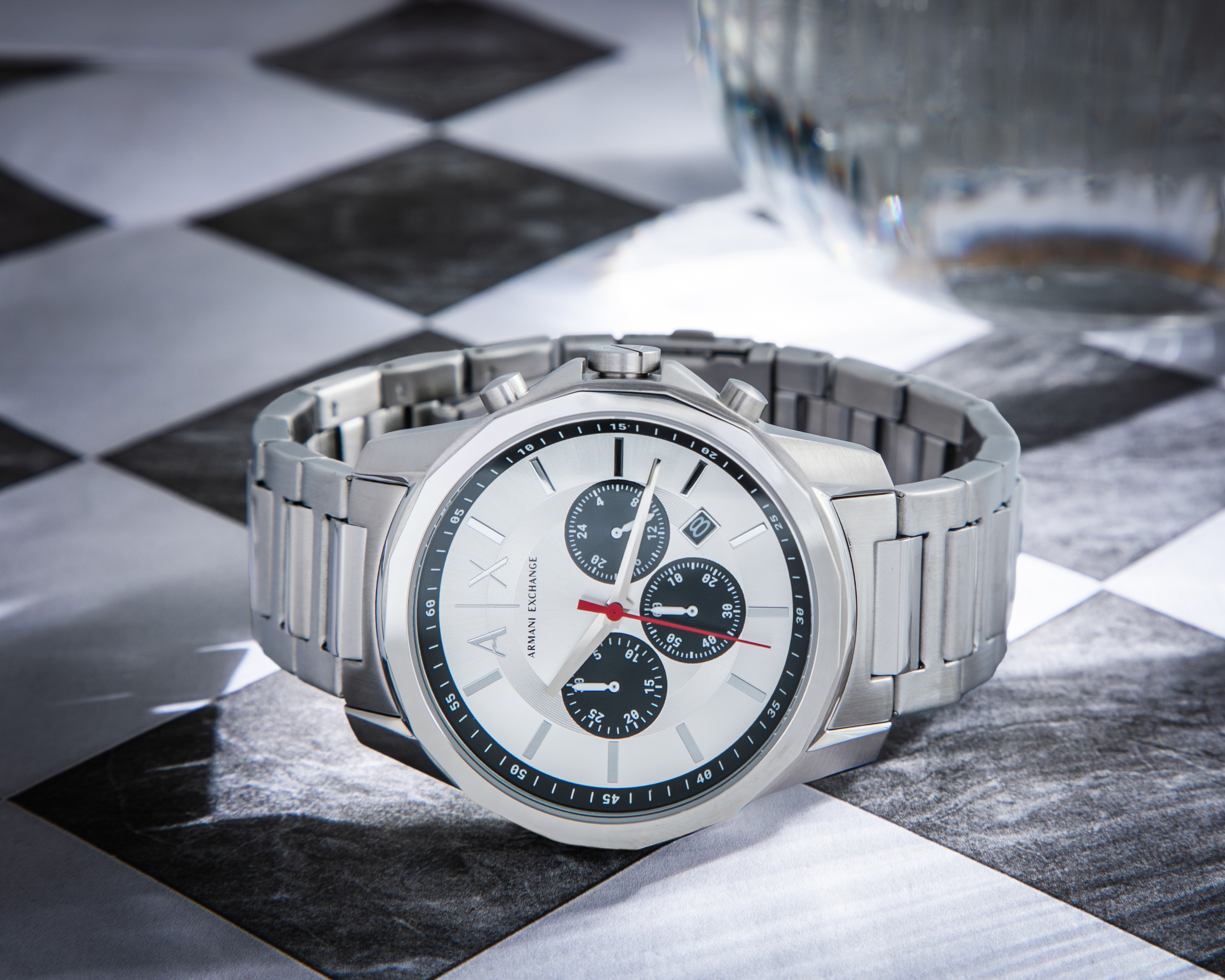 Foto 8 pulgar | Foto 7 | Reloj Armani Exchange AX1742 Plateado