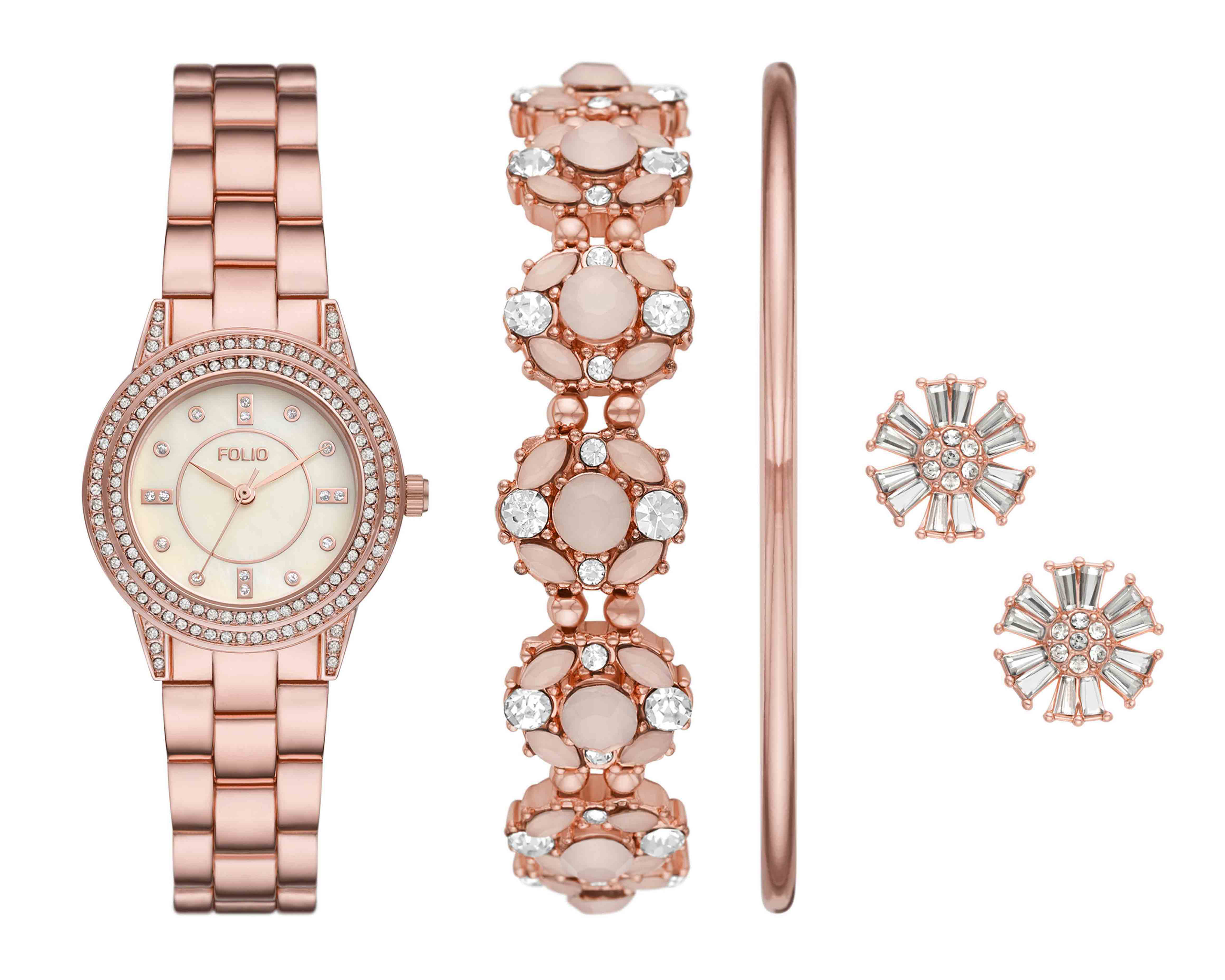 Foto 2 pulgar | Foto 1 | Reloj Folio FMDFL2044 con 3 Accesorios