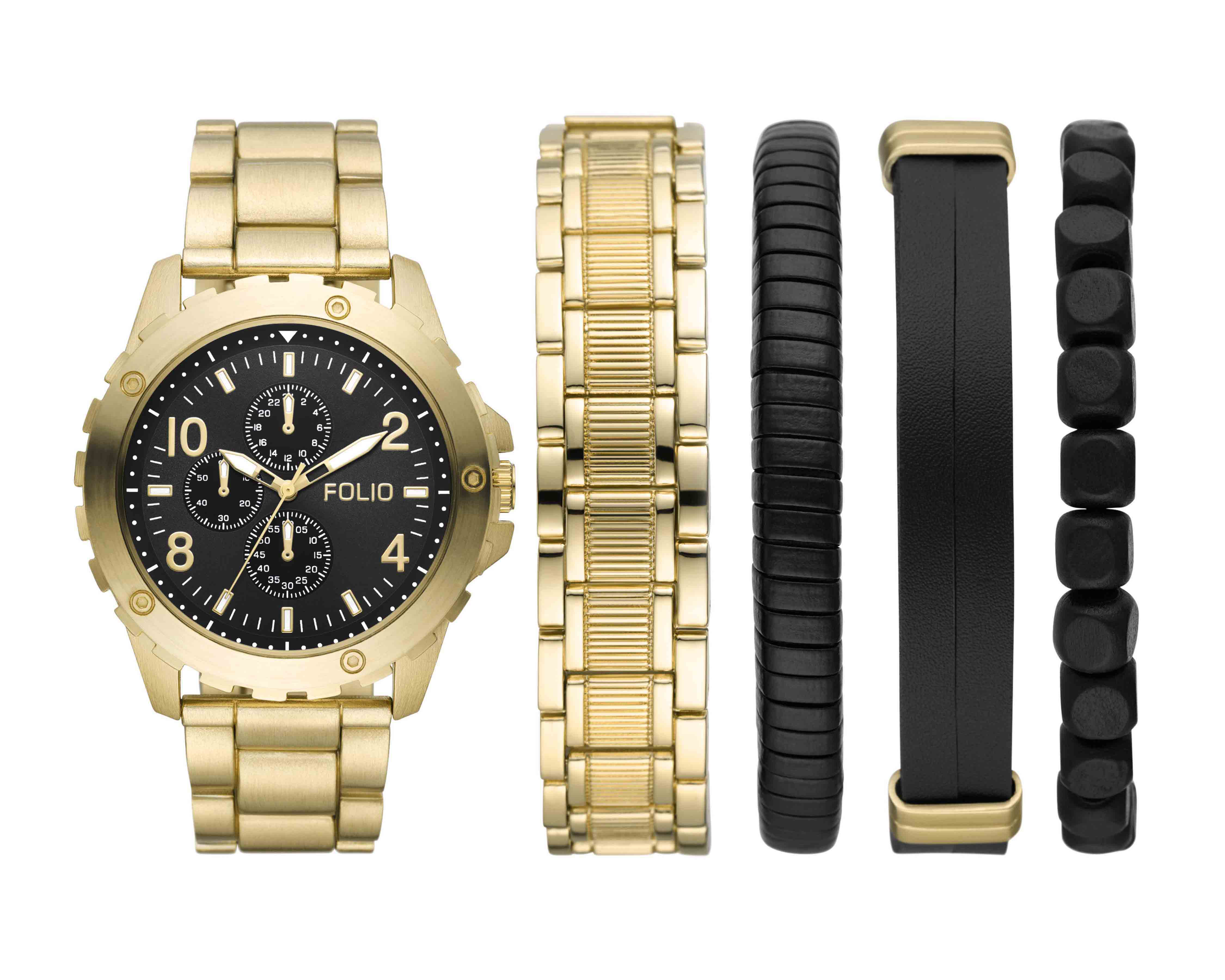 Foto 2 pulgar | Foto 1 | Reloj Folio FMDFL6041 con 4 Accesorios