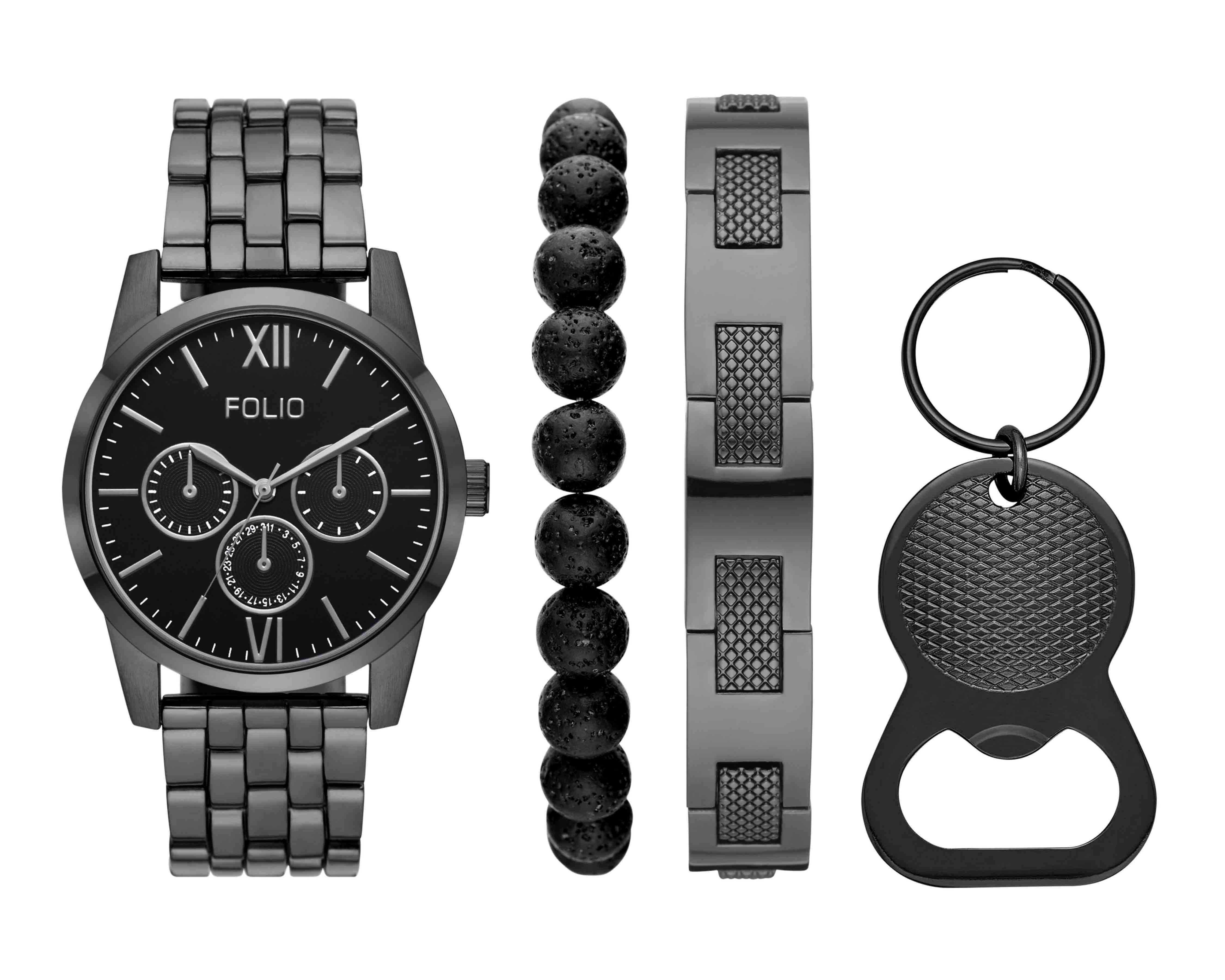 Reloj Folio FMDFL6042 con 3 Accesorios