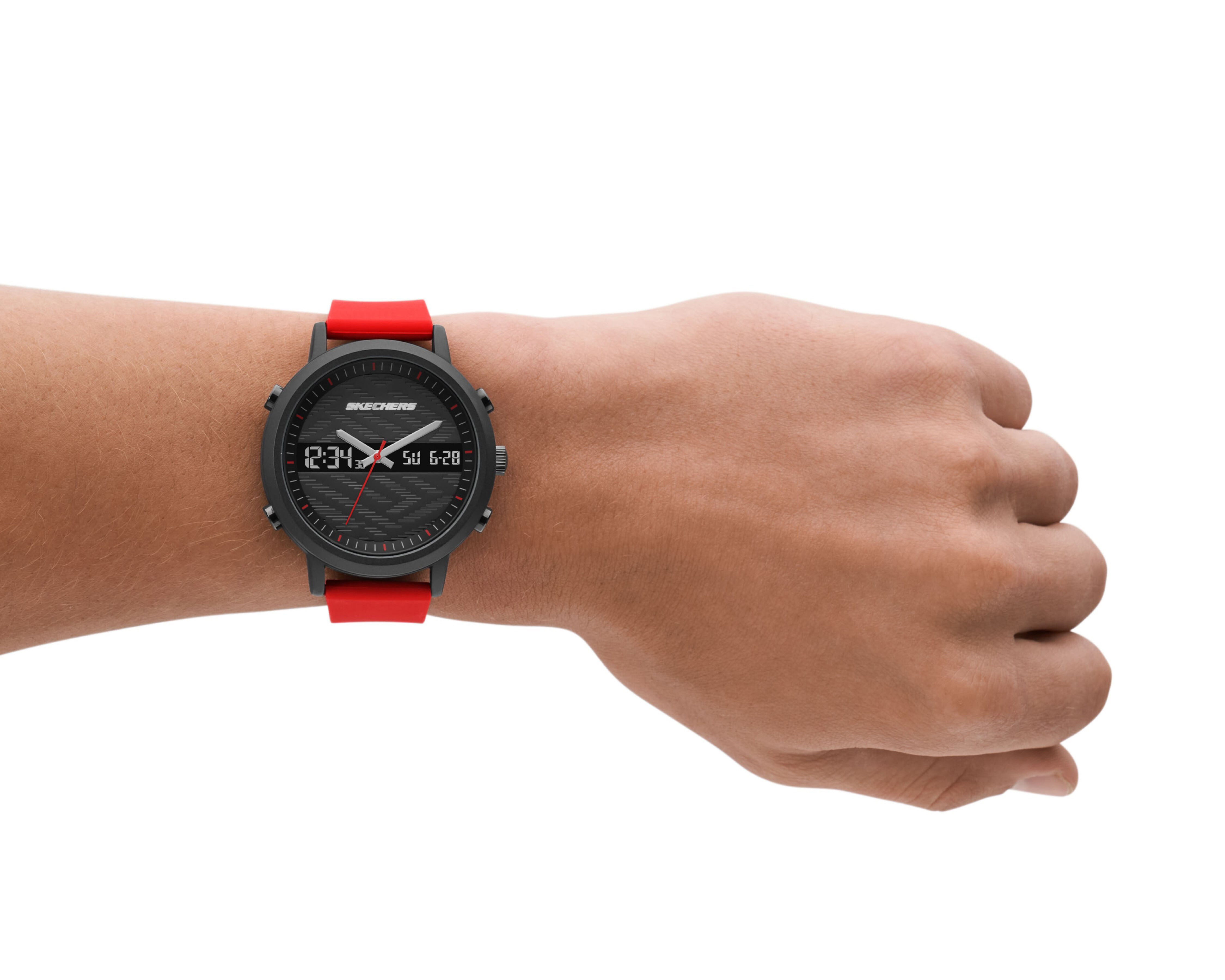 Foto 4 | Foto 4 | Reloj Skechers SR5073 Rojo