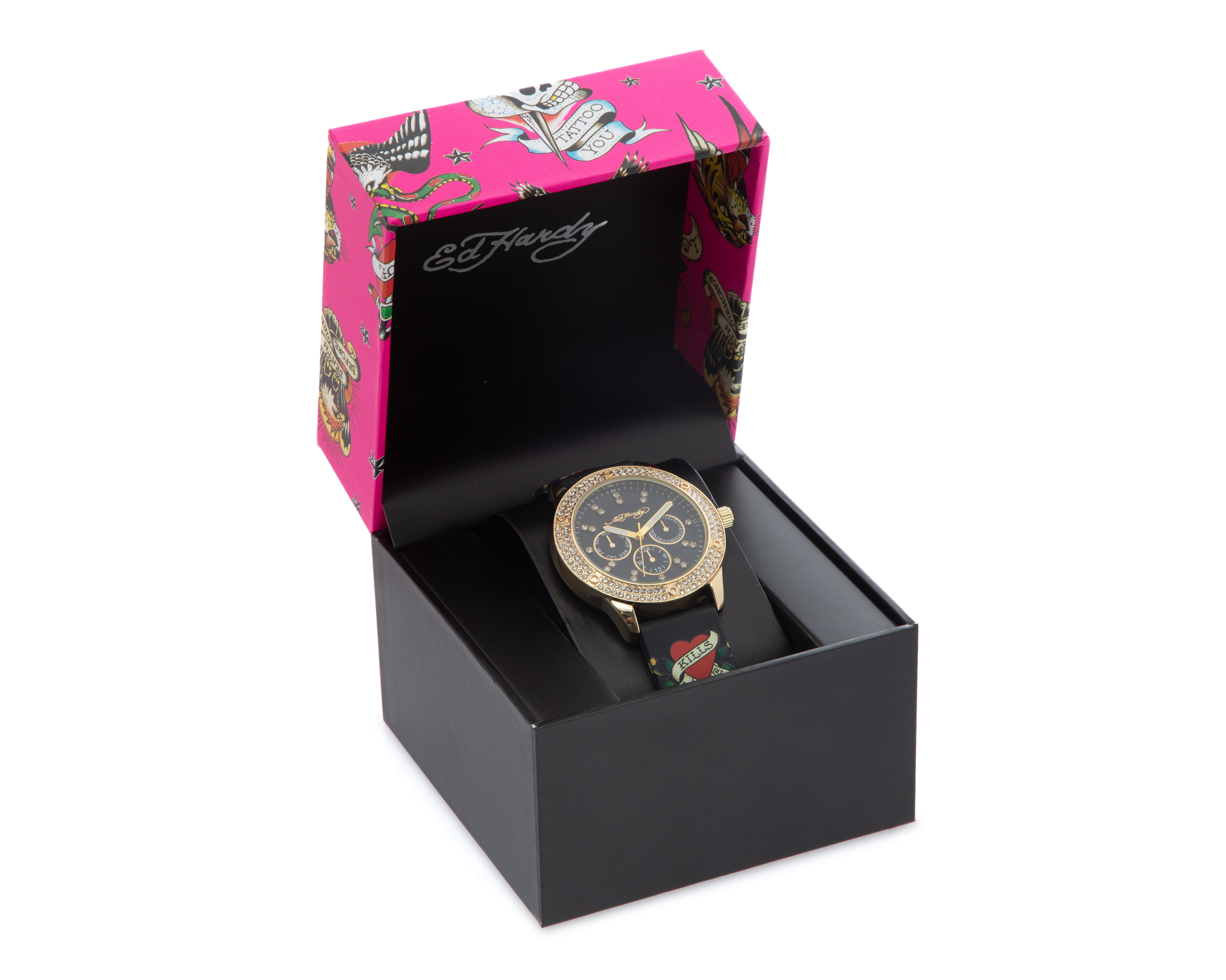 Foto 4 | Foto 4 | Reloj Ed Hardy 14982G-42-G01 Negro