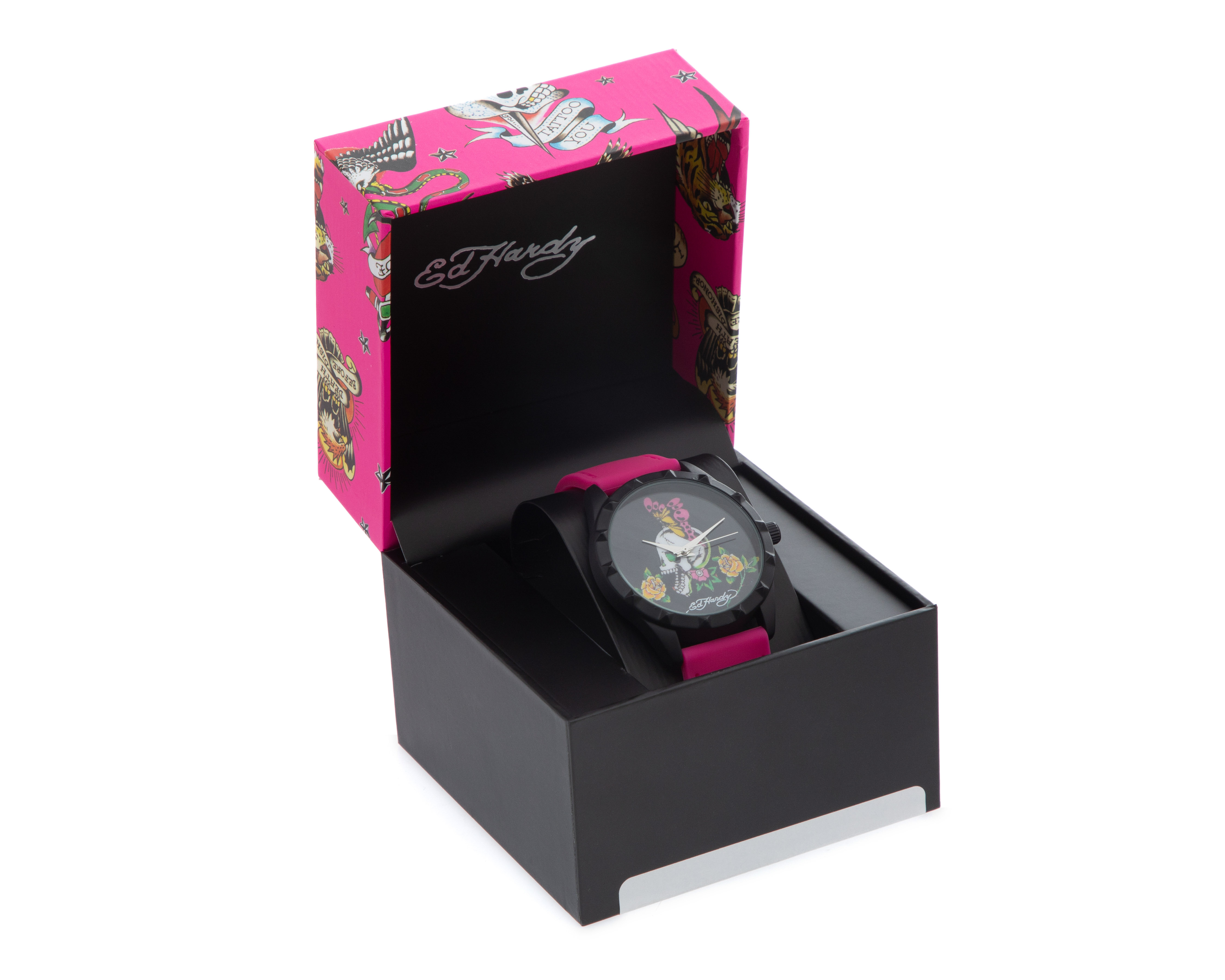 Foto 5 pulgar | Foto 4 | Reloj Ed Hardy 15005B-42-G11 Rosa