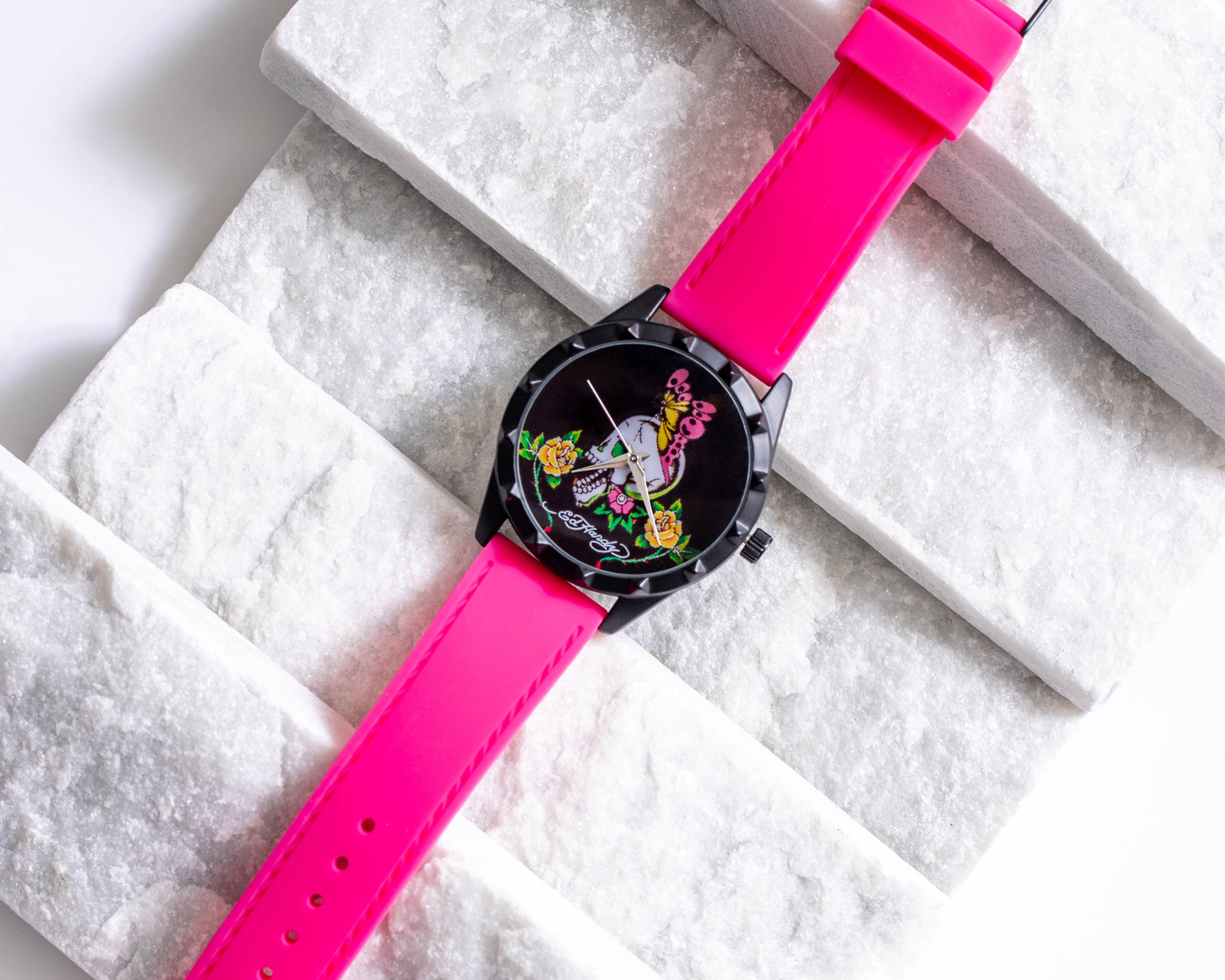 Foto 7 pulgar | Foto 6 | Reloj Ed Hardy 15005B-42-G11 Rosa