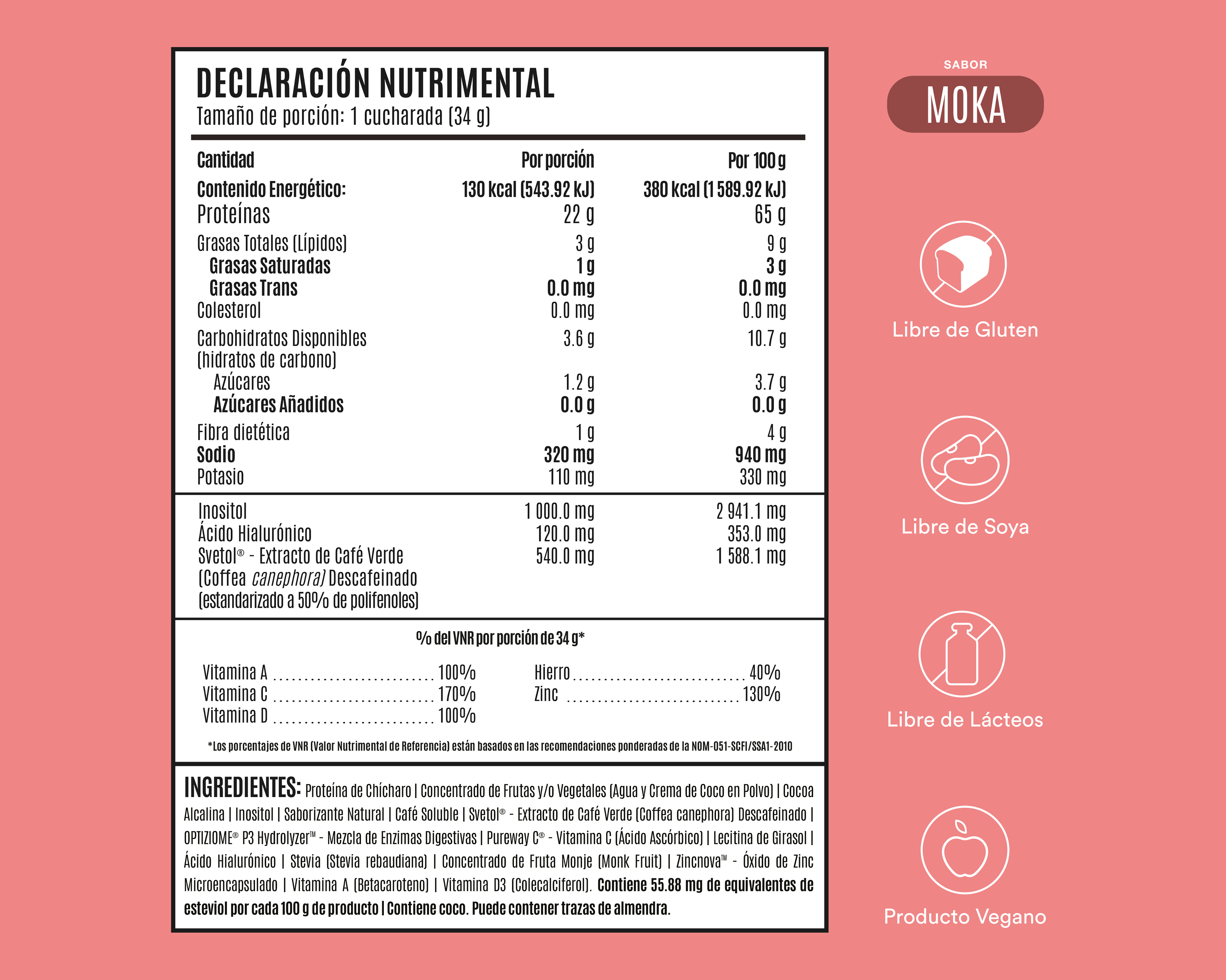 Foto 5 pulgar | Foto 4 | Proteína Vegetal Birdman Fitmingo Sabor Moka 1.02 kg