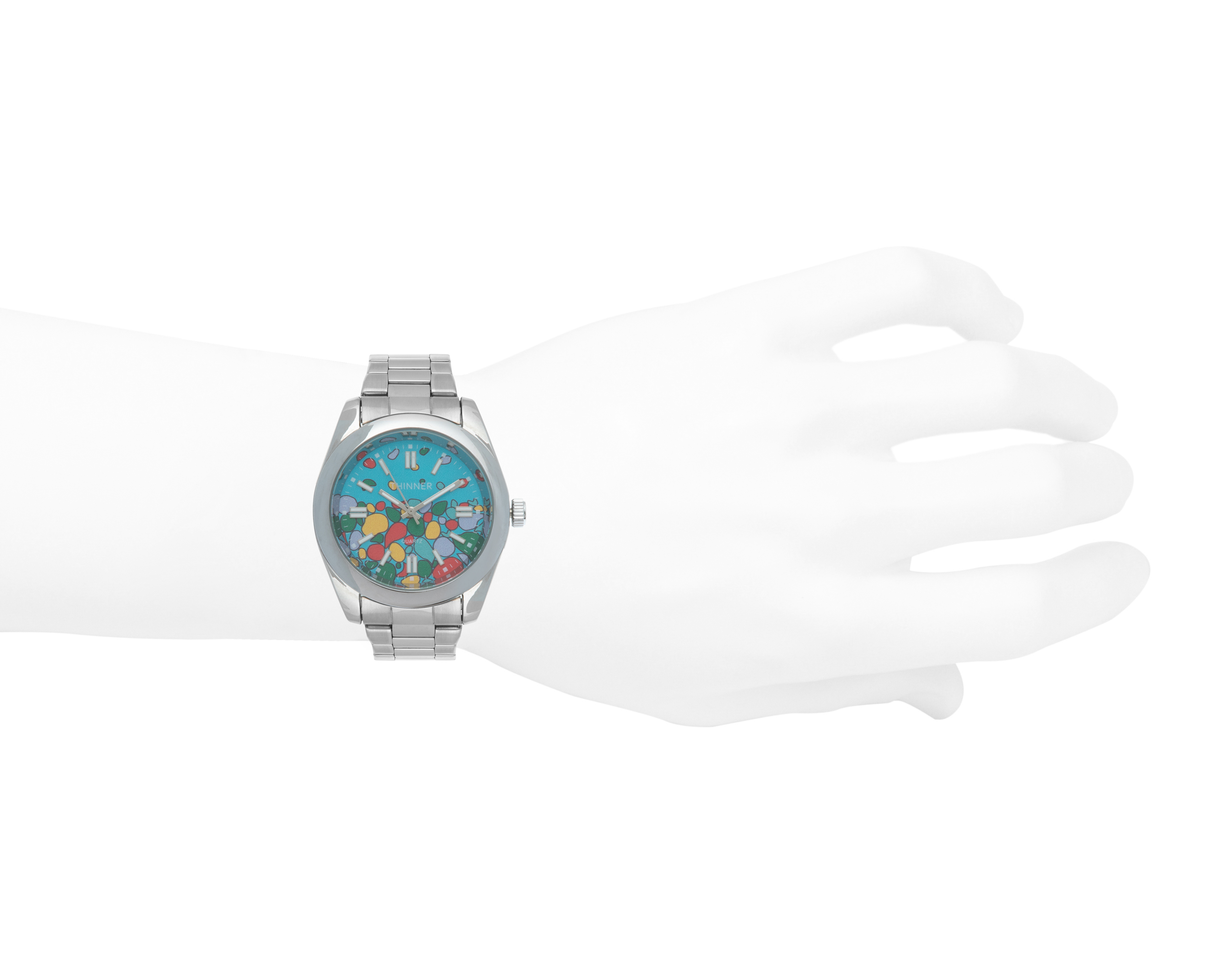 Foto 5 pulgar | Foto 4 | Reloj para Mujer Thinner Plateado LB-M1401