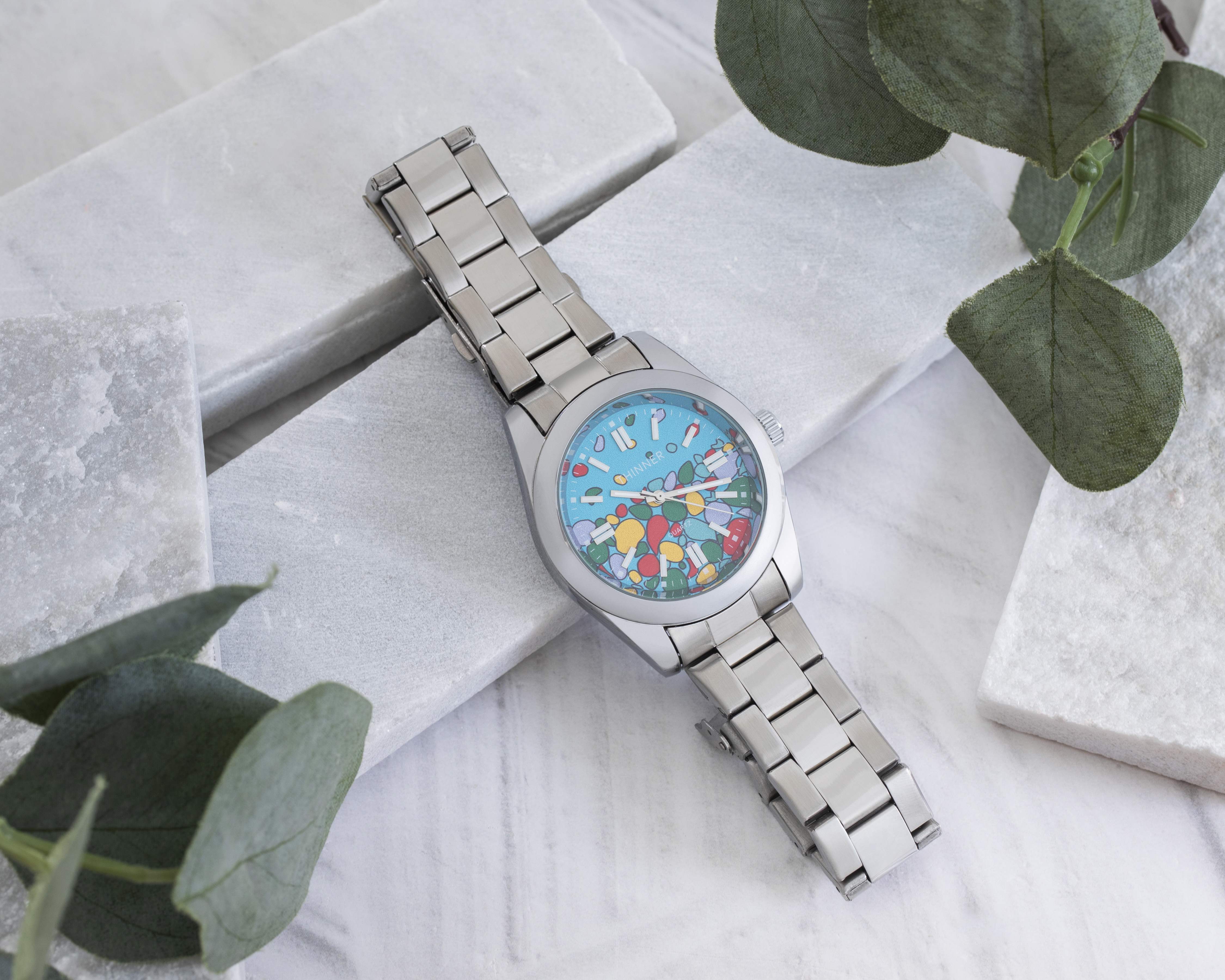 Foto 7 pulgar | Foto 6 | Reloj para Mujer Thinner Plateado LB-M1401