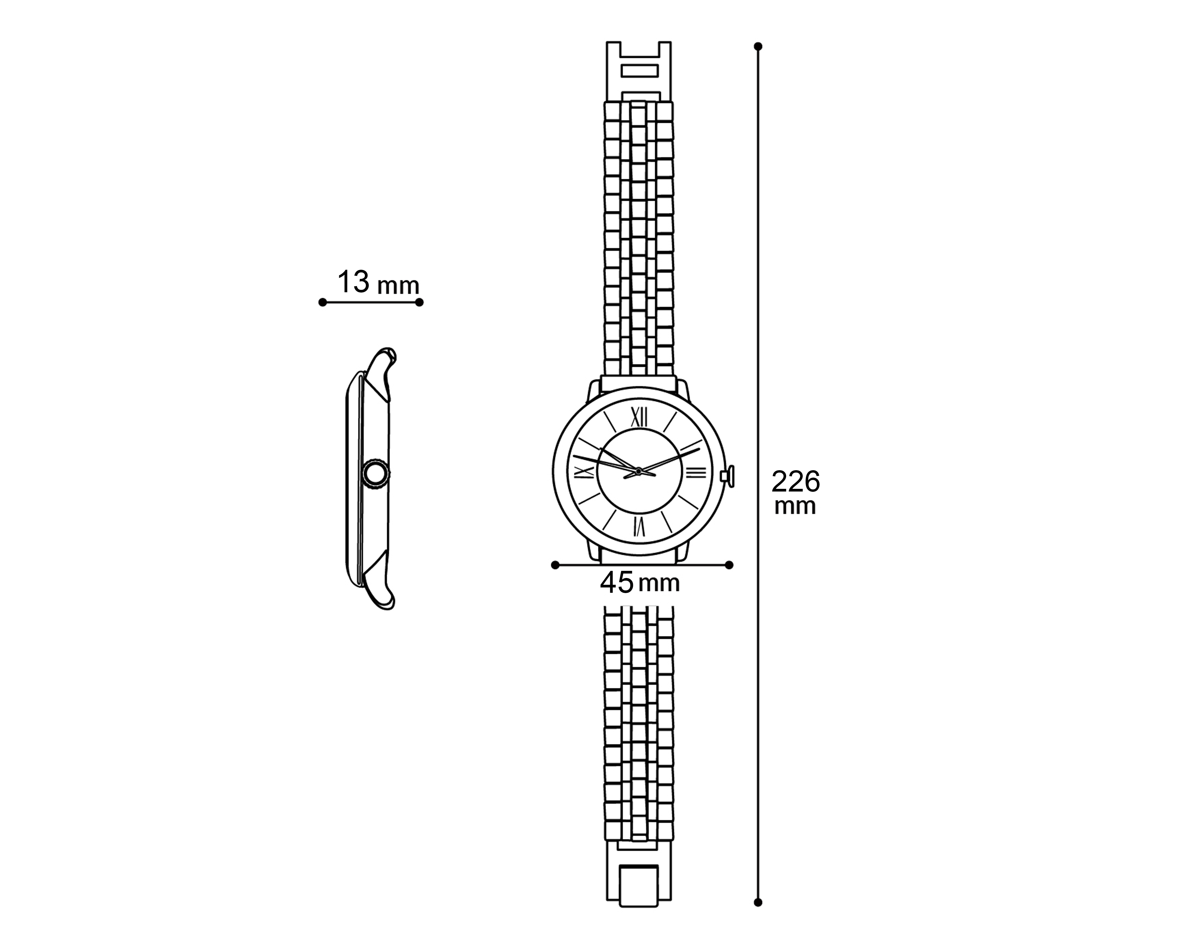 Foto 6 | Foto 6 | Reloj para Mujer Bebe M018 Dorado