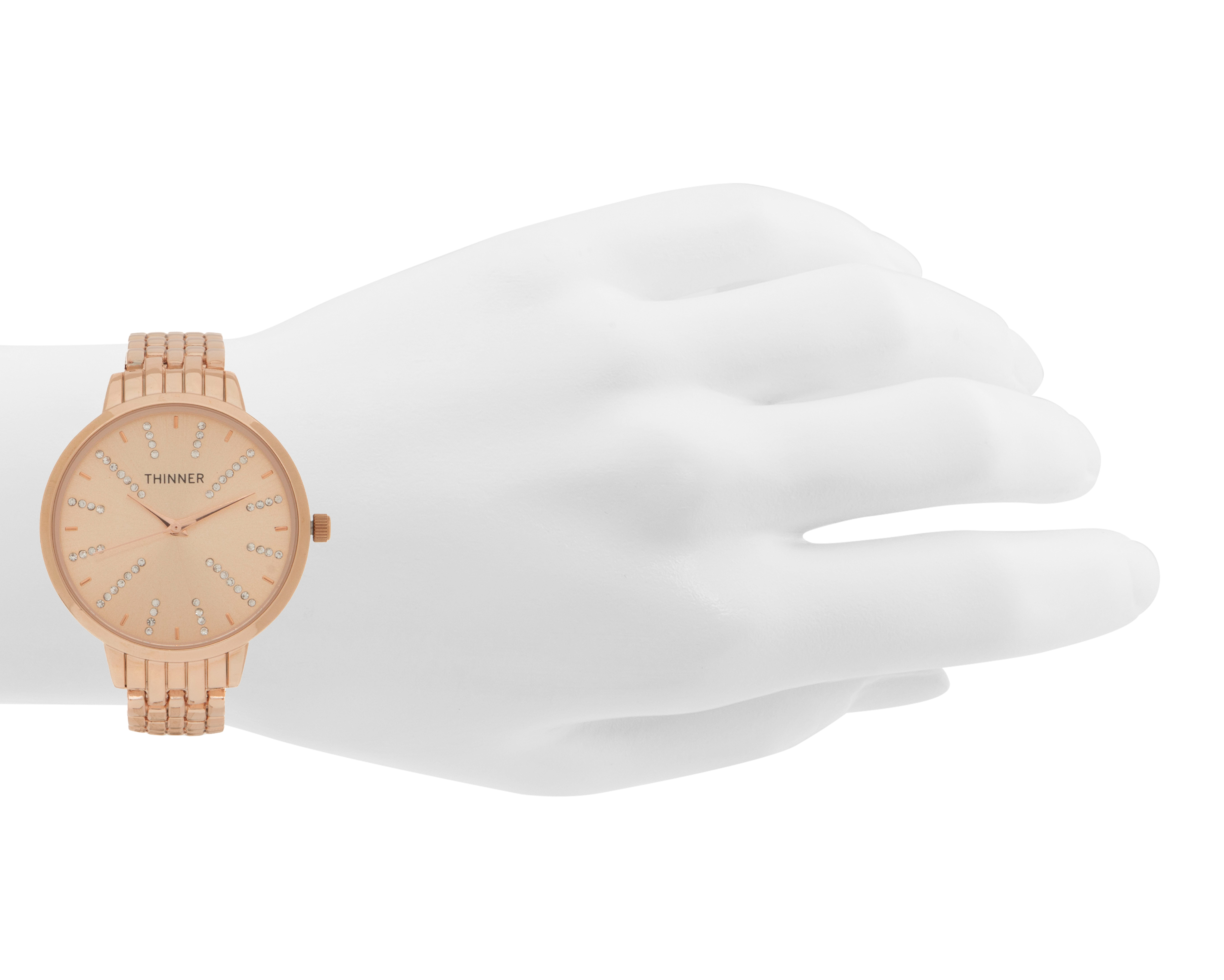 Foto 5 pulgar | Foto 4 | Reloj para Mujer Thinner Rose Gold COP-021-0823