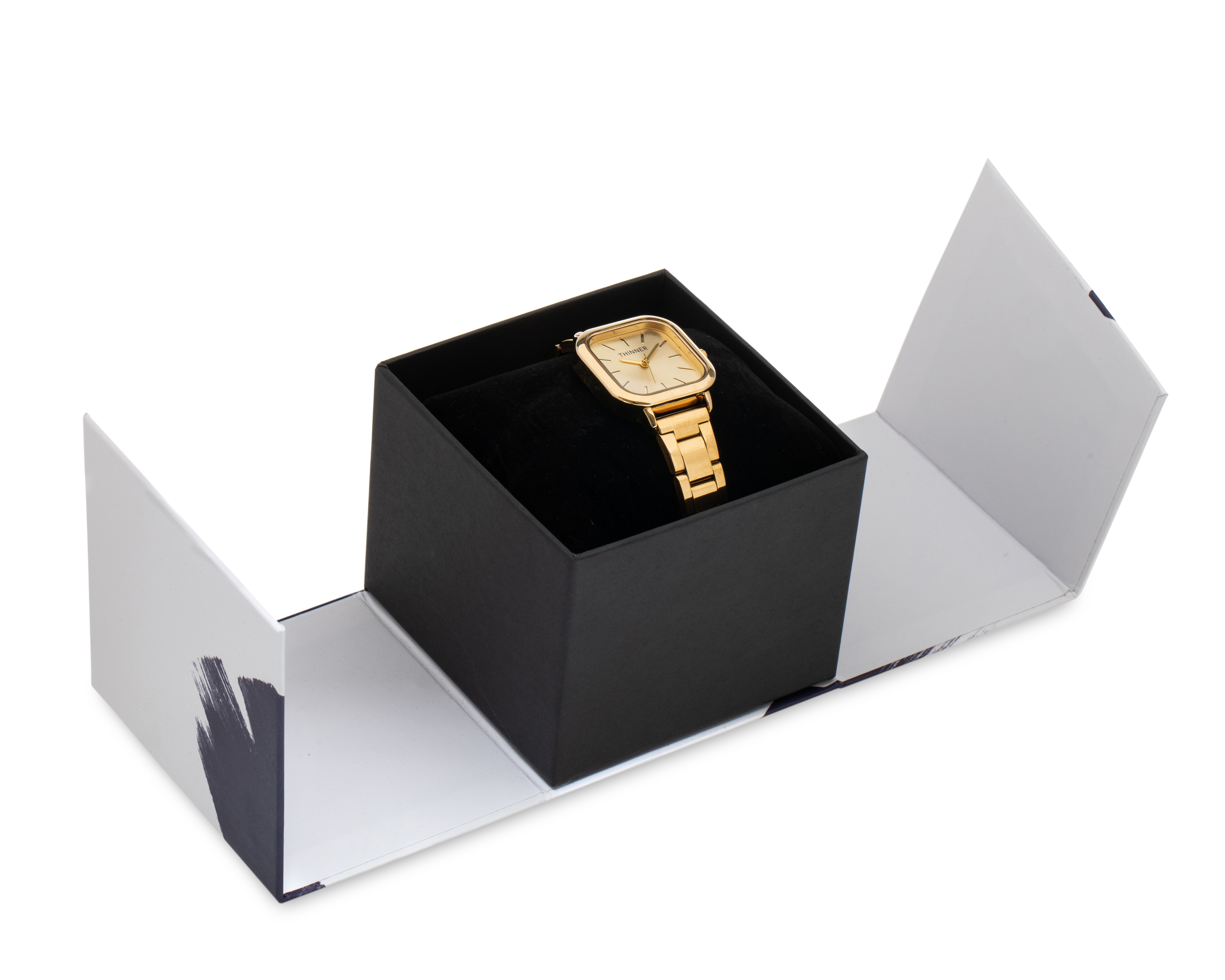 Foto 5 | Foto 5 | Reloj para Mujer Thinner COP-064-0823 Dorado