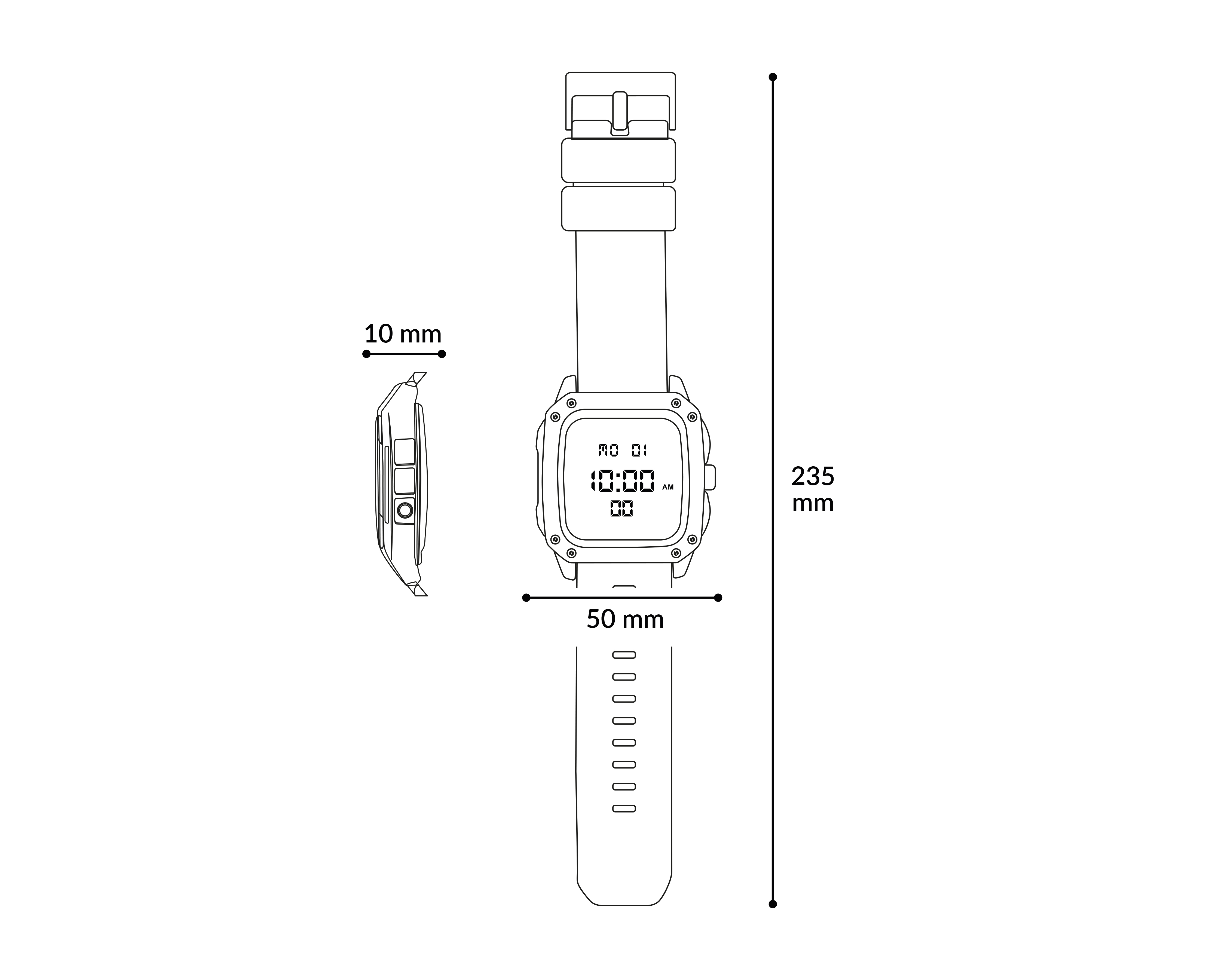 Foto 7 pulgar | Foto 6 | Reloj Skechers SR1132 Verde Neon