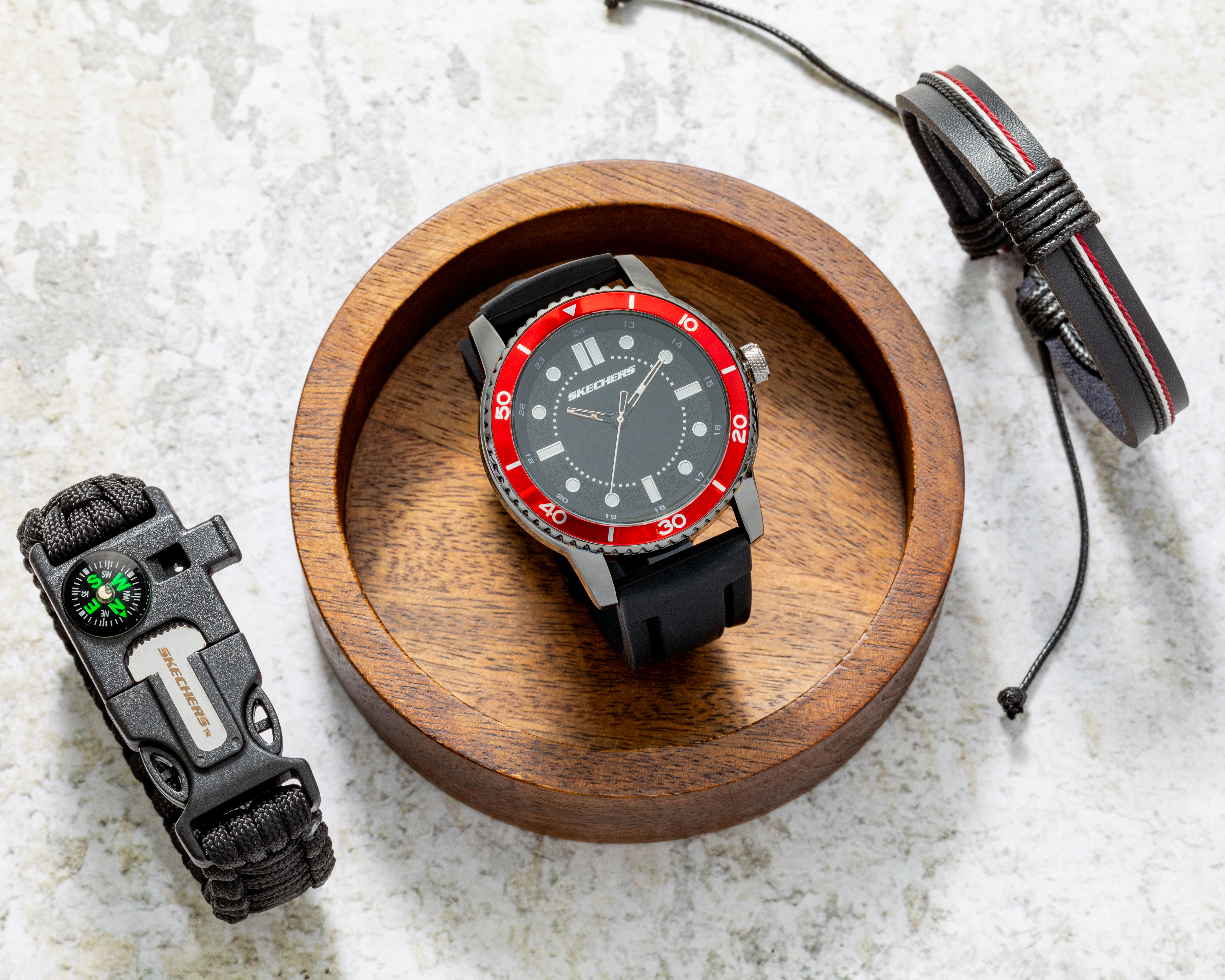 Foto 8 pulgar | Foto 7 | Reloj Skechers SR9071 con 2 Accesorios