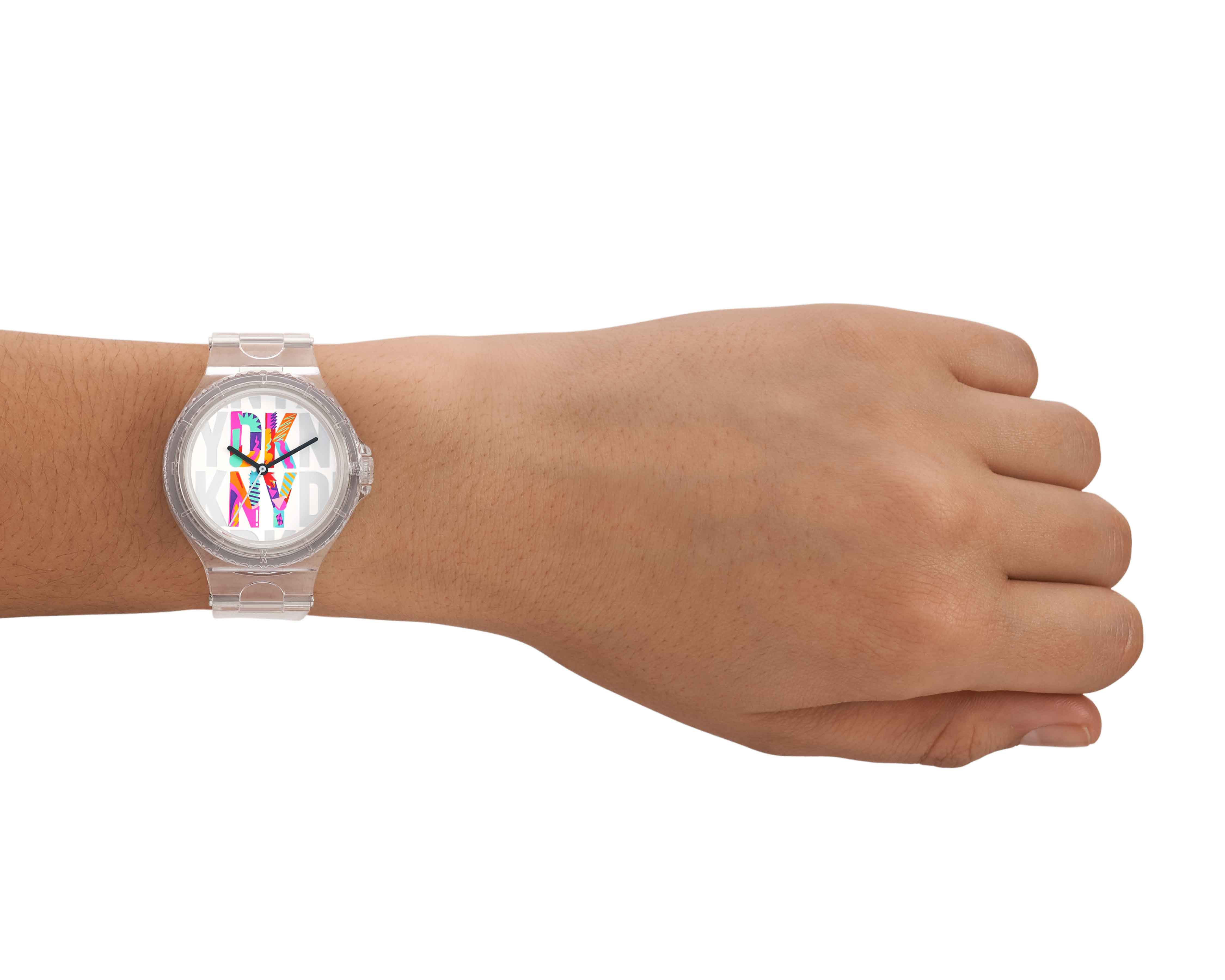 Foto 6 pulgar | Foto 5 | Reloj DKNY NY6658 Transparente