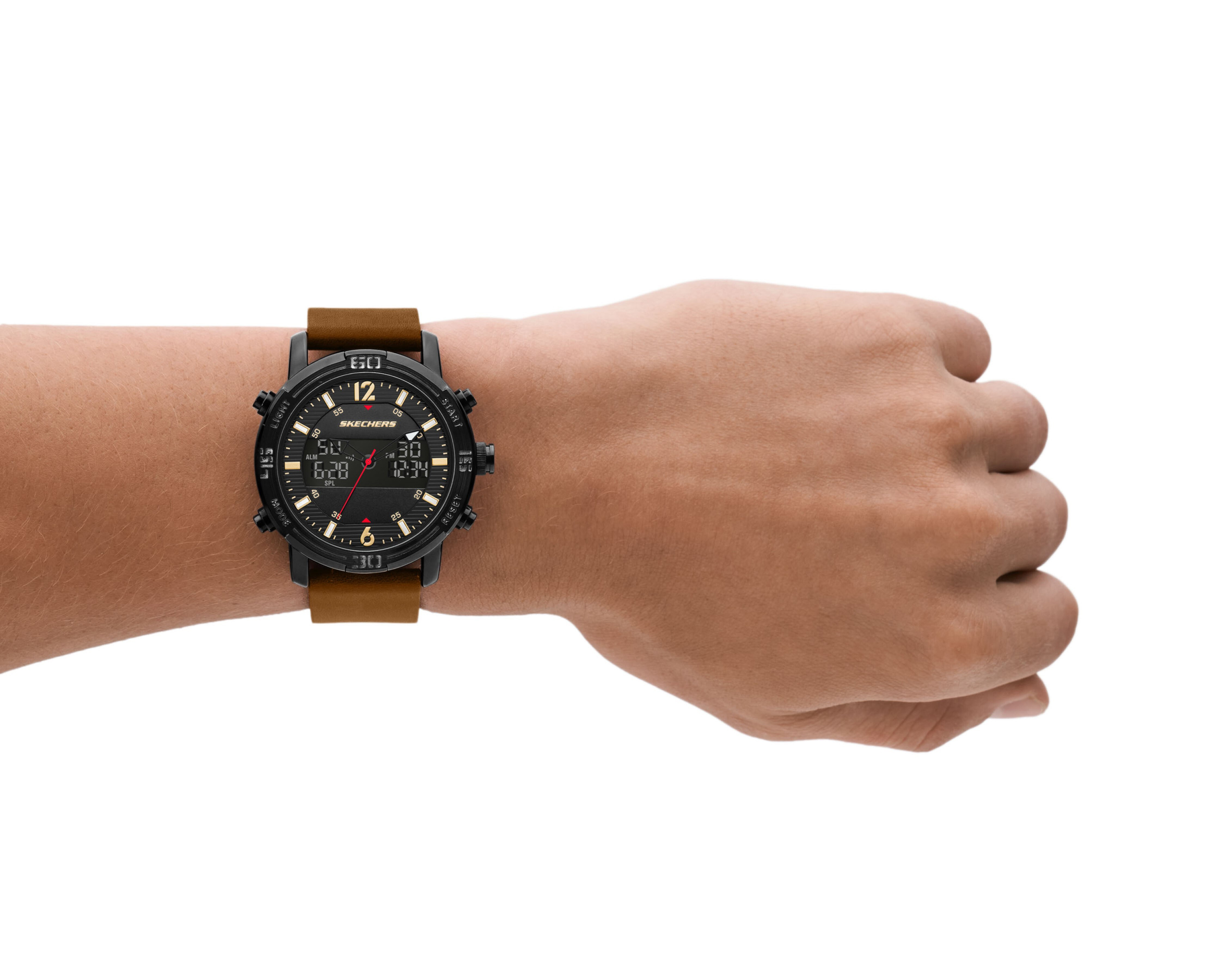Foto 5 | Foto 5 | Reloj para Hombre Skechers SR5153 Negro