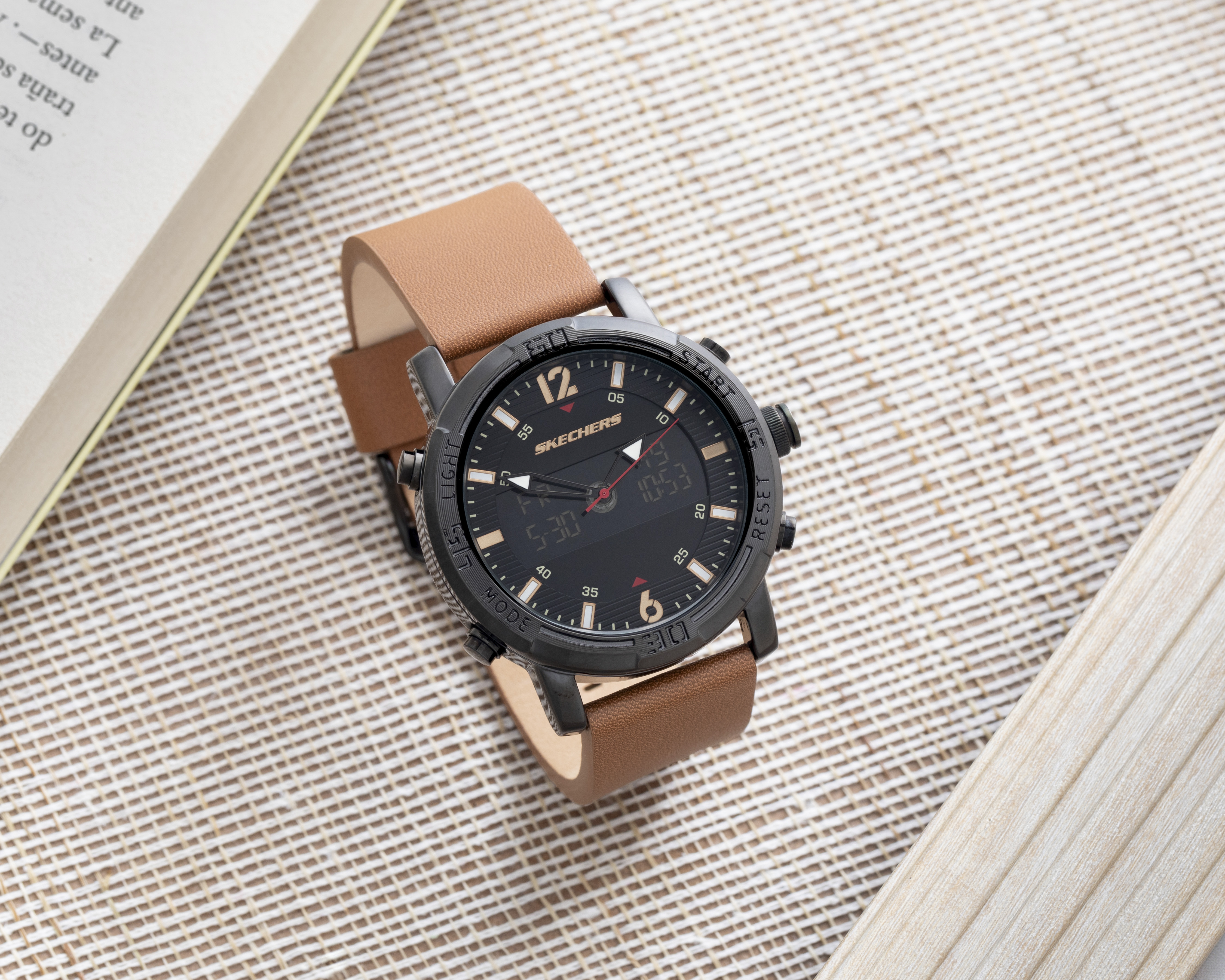 Foto 6 | Foto 6 | Reloj para Hombre Skechers SR5153 Negro