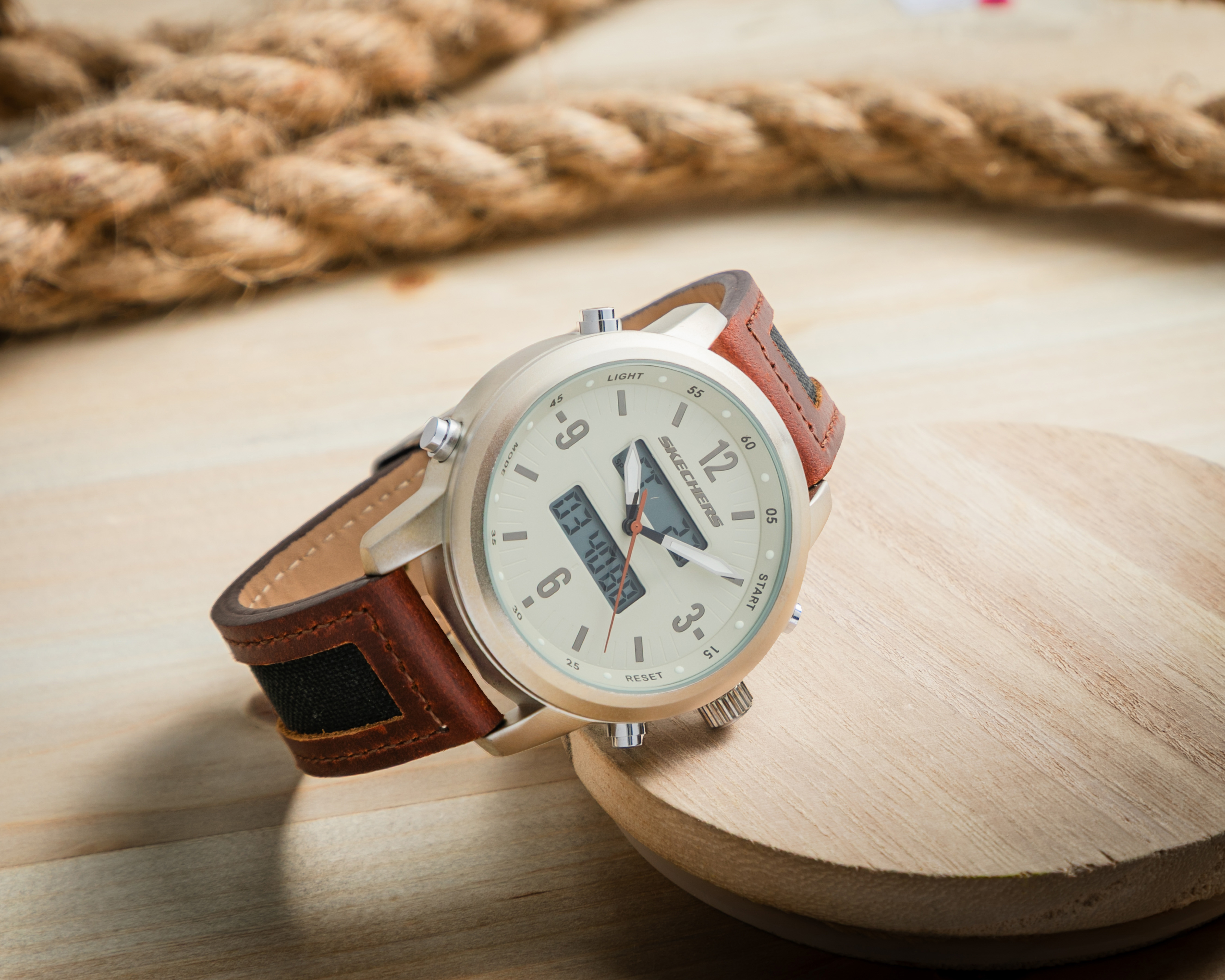 Foto 6 pulgar | Foto 5 | Reloj para Hombre Skechers SR5183 Plateado