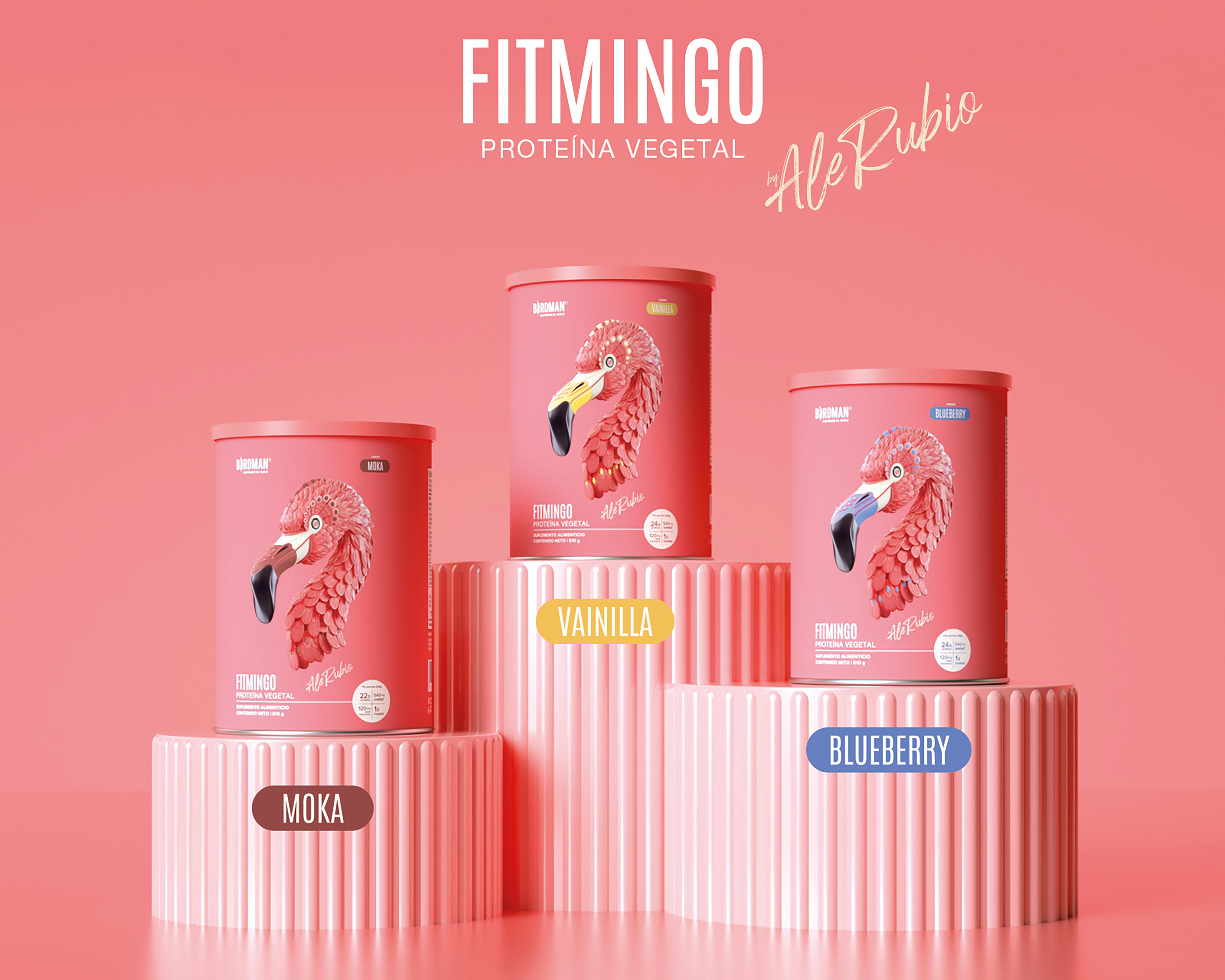 Foto 5 | Foto 5 | Proteína Vegetal Birdman Fitmingo Sabor Vainilla 510 g