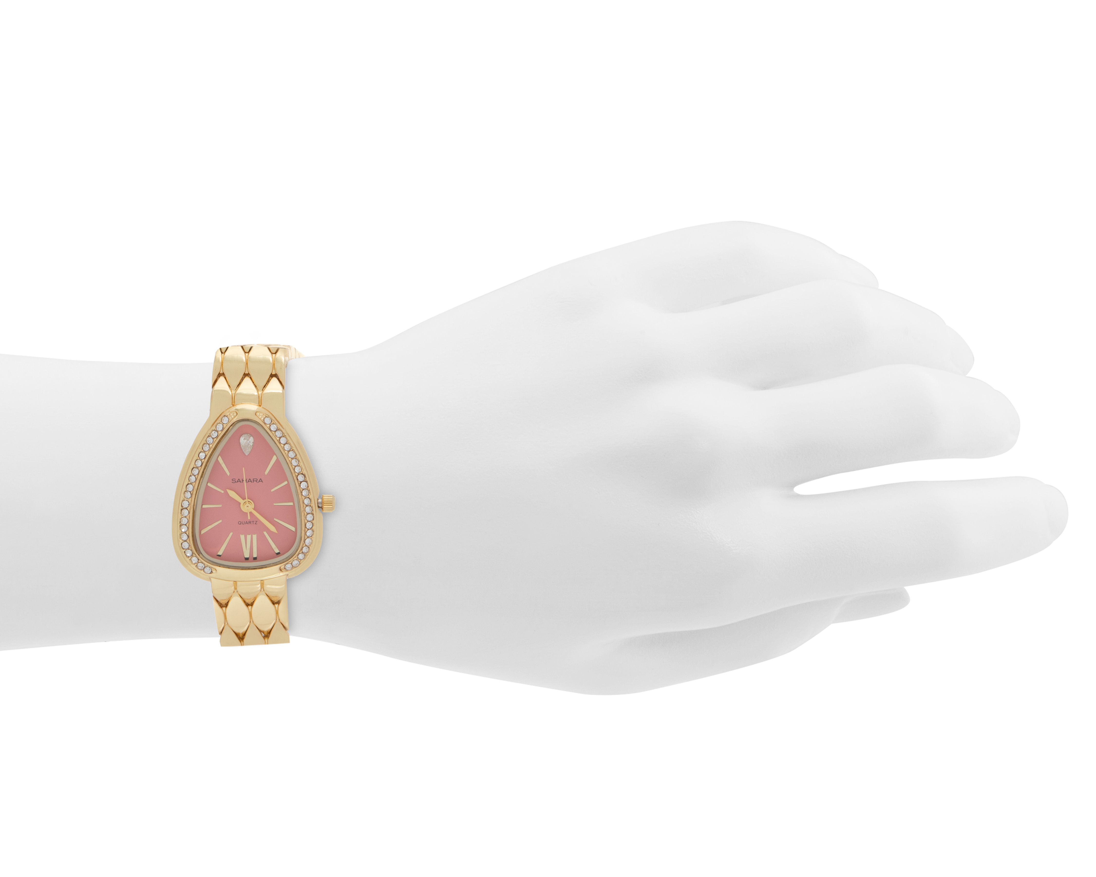 Foto 5 pulgar | Foto 4 | Reloj para Mujer Sahara AMV230732 Dorado