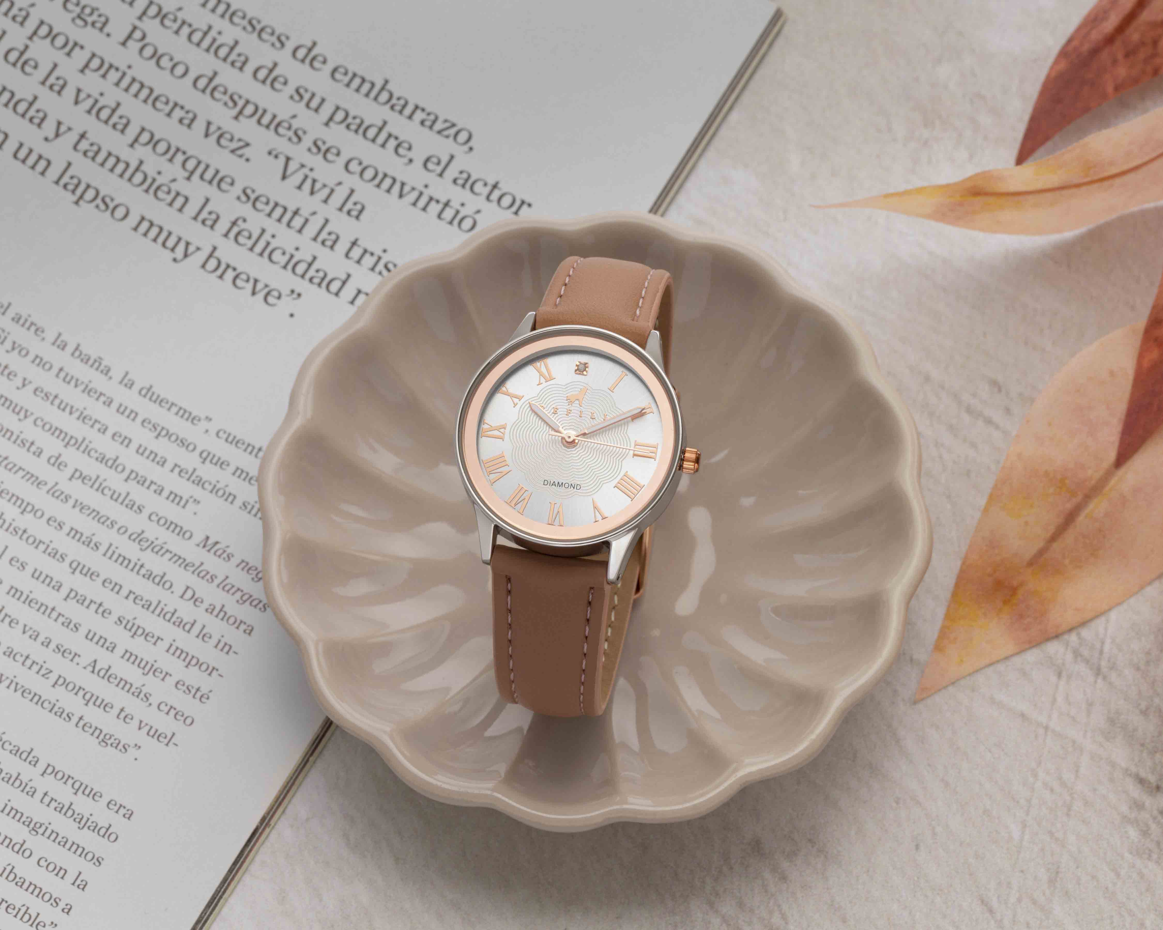 Foto 7 pulgar | Foto 6 | Reloj para Mujer Refill RLL003CA Café