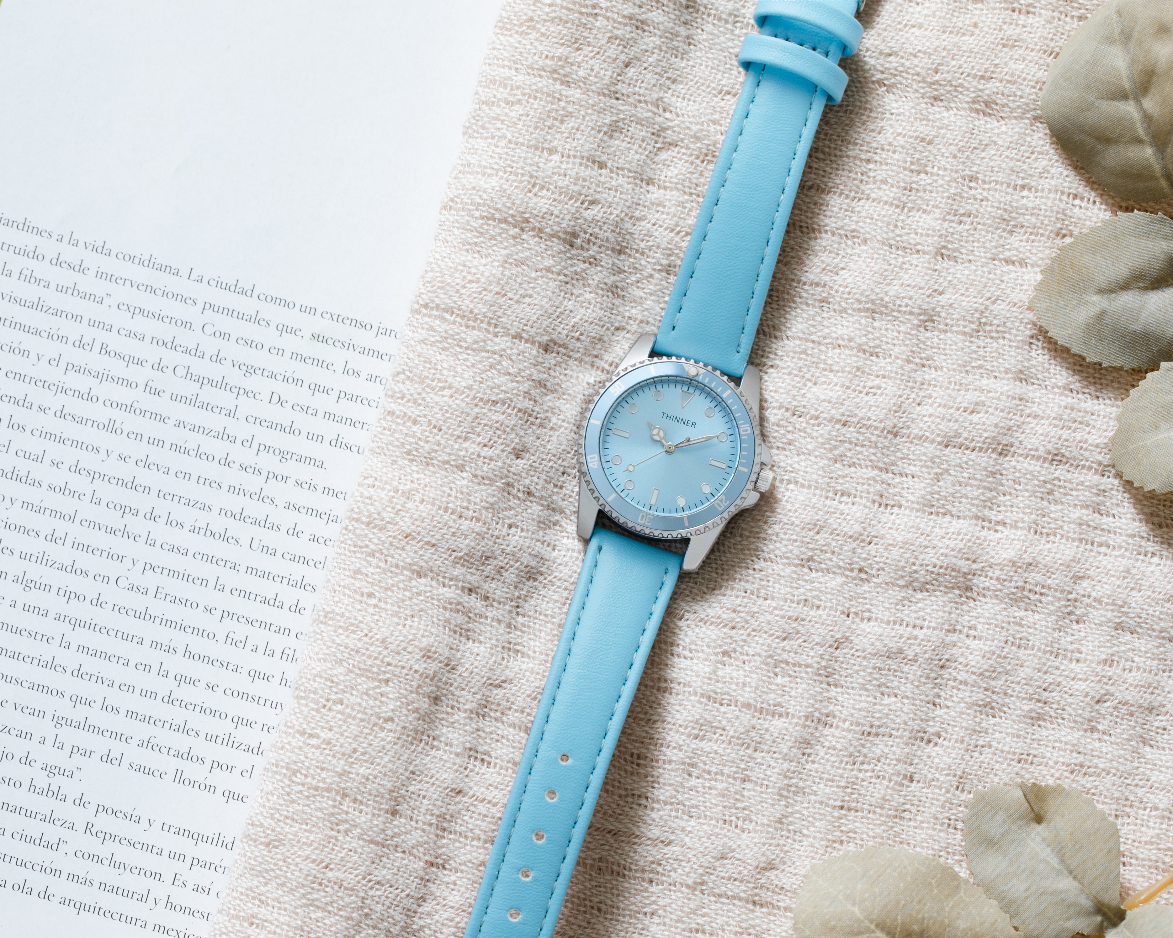Foto 5 | Foto 5 | Reloj para Mujer Thinner AMV230760 Azul