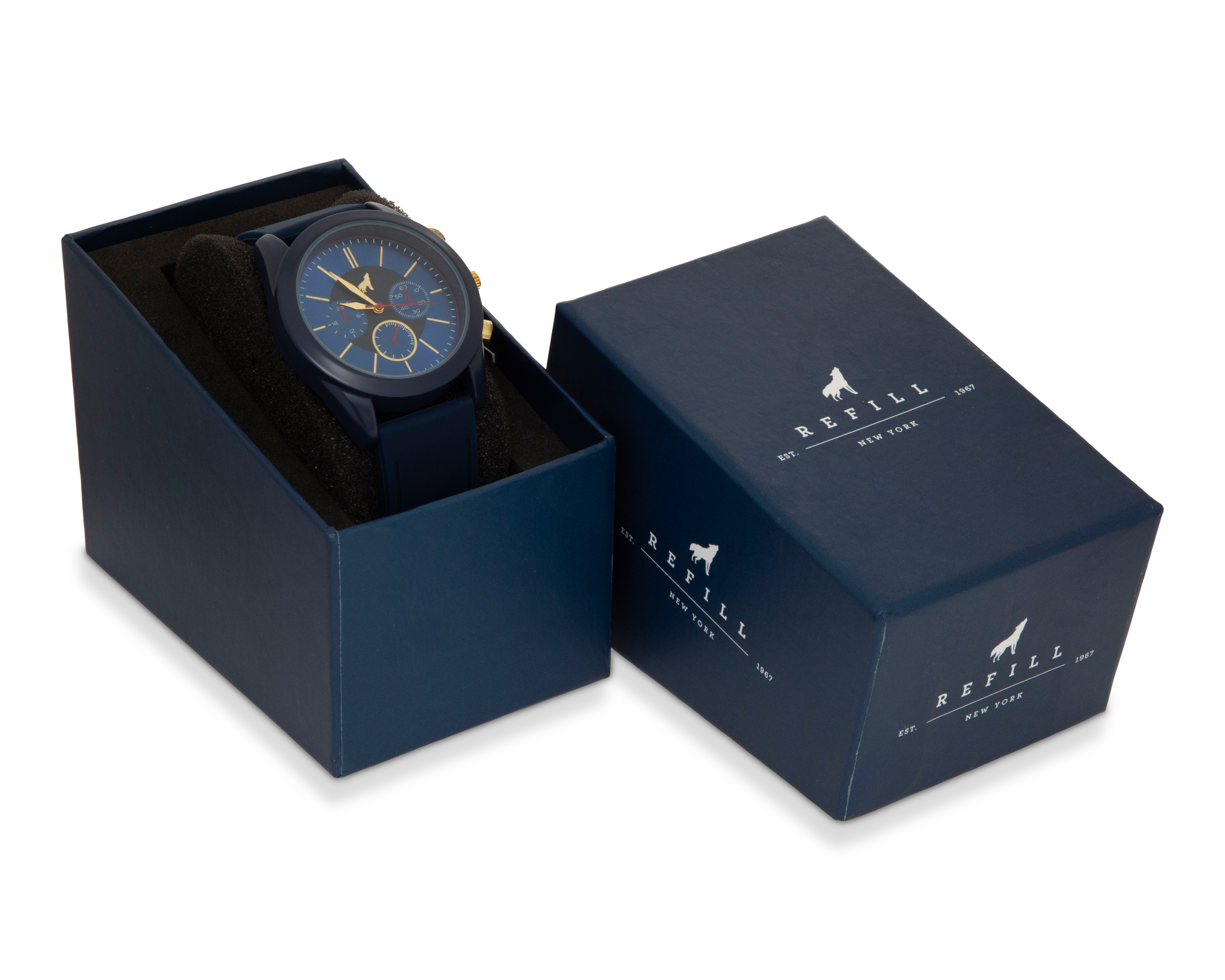 Foto 6 pulgar | Foto 5 | Reloj Refill MW-38 Azul
