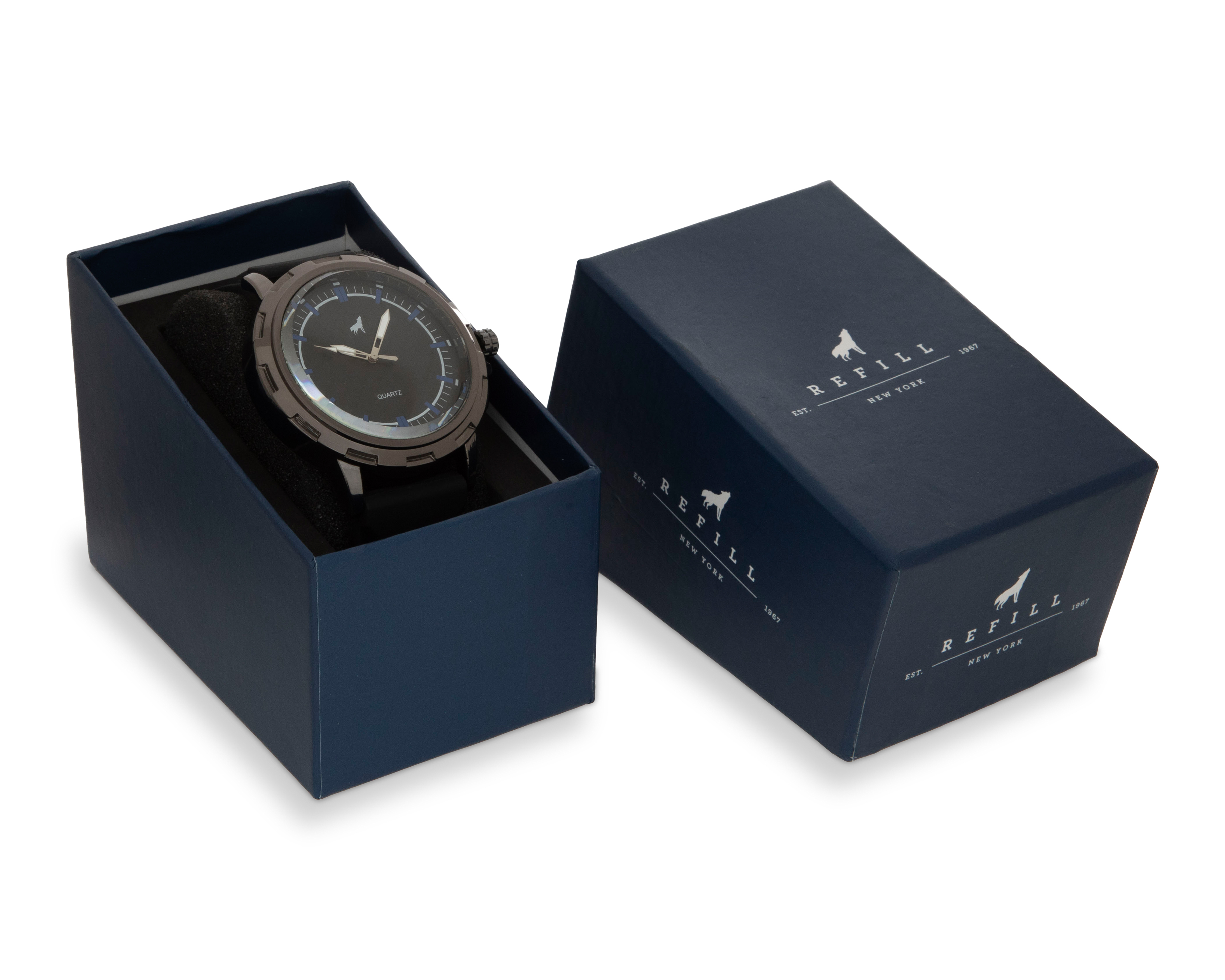 Foto 5 | Foto 5 | Reloj para Hombre Refill LW4112T-B2 Negro