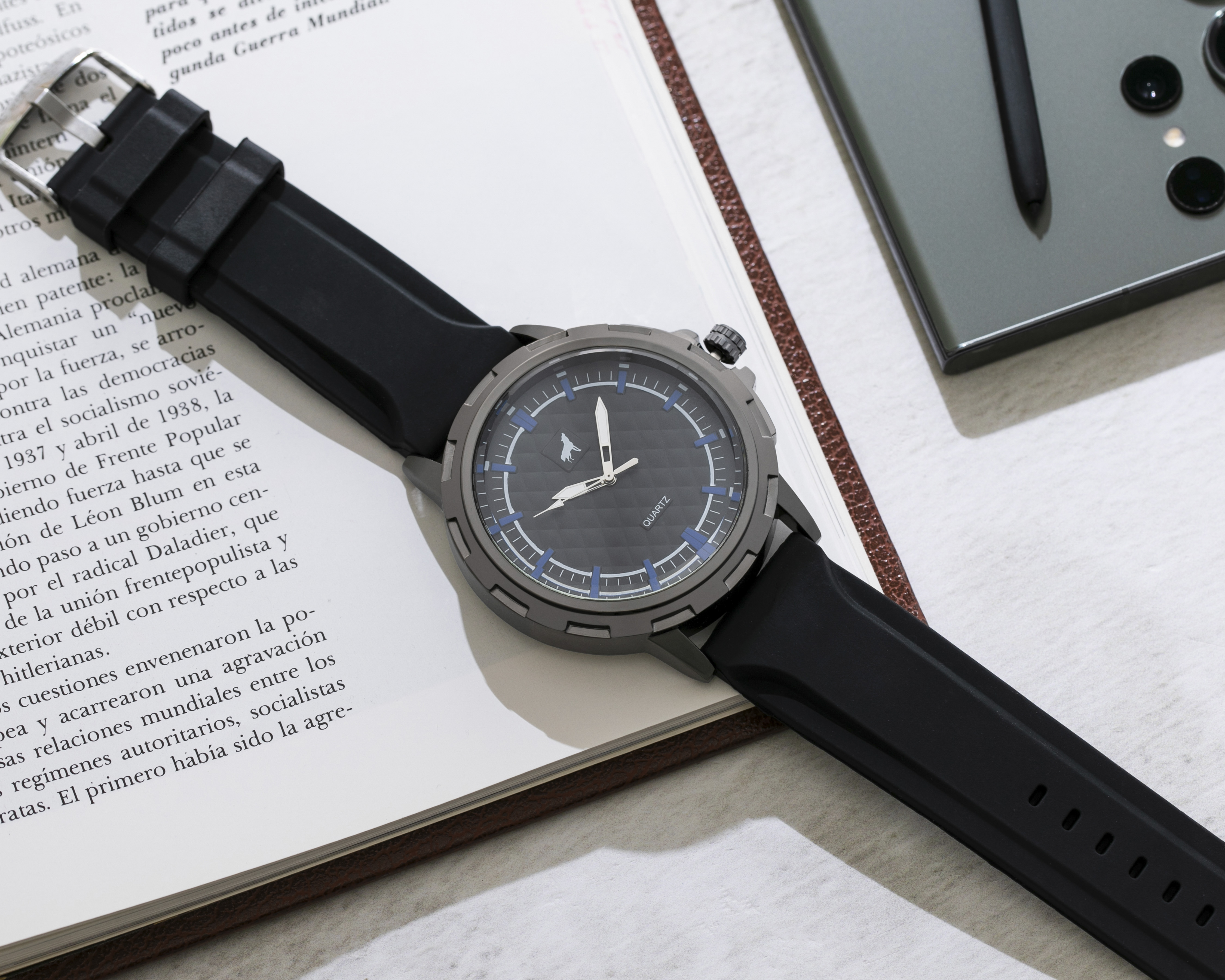 Foto 6 | Foto 6 | Reloj para Hombre Refill LW4112T-B2 Negro