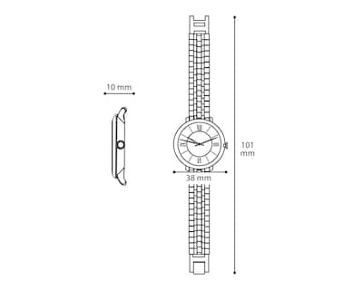 Foto 7 | Foto 7 | Reloj para Mujer Bebe 21122732 Dorado