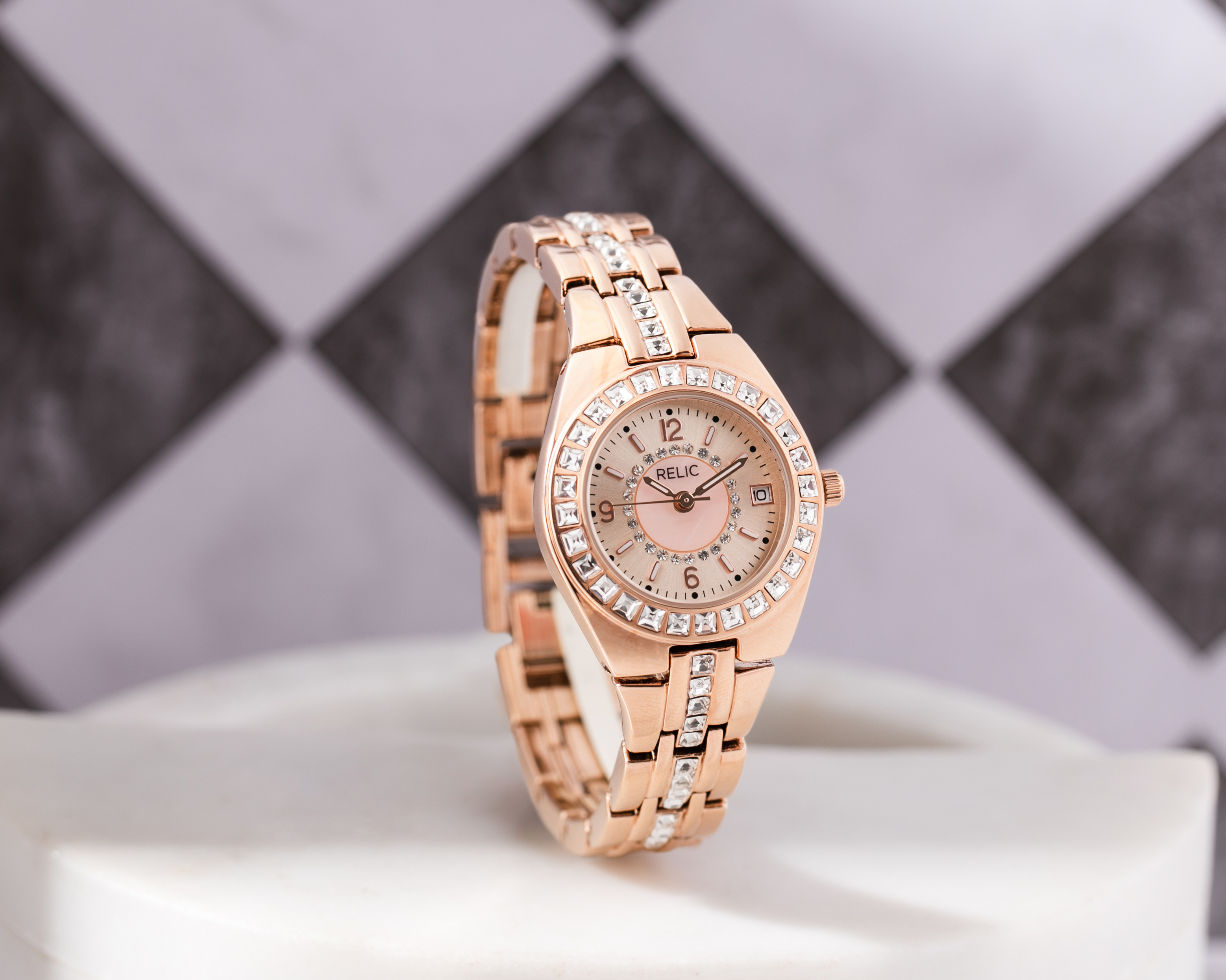 Foto 6 pulgar | Foto 5 | Reloj para Mujer Relic ZR12163 Oro Rosa
