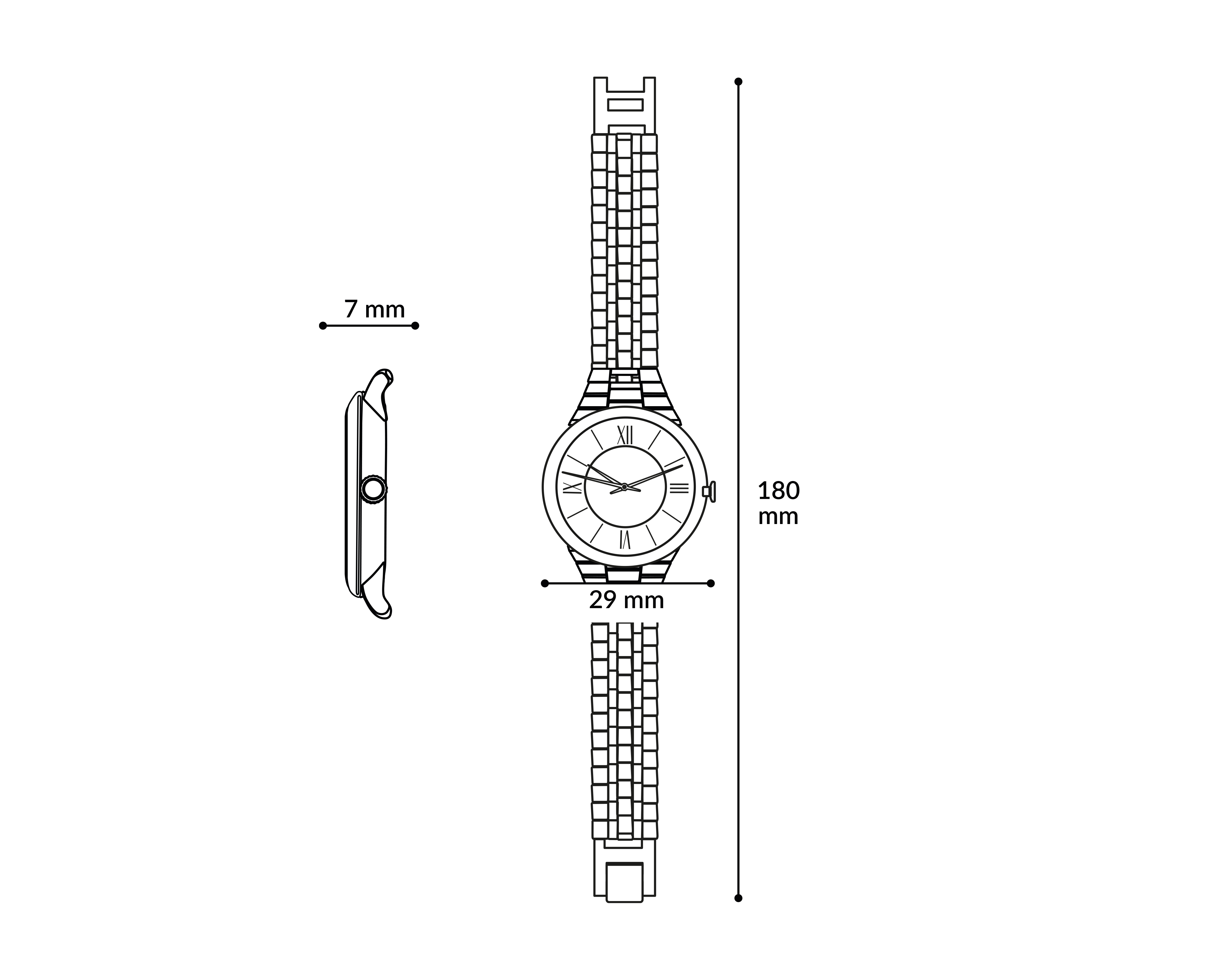 Foto 6 | Foto 6 | Reloj para Mujer Relic ZR12163 Oro Rosa