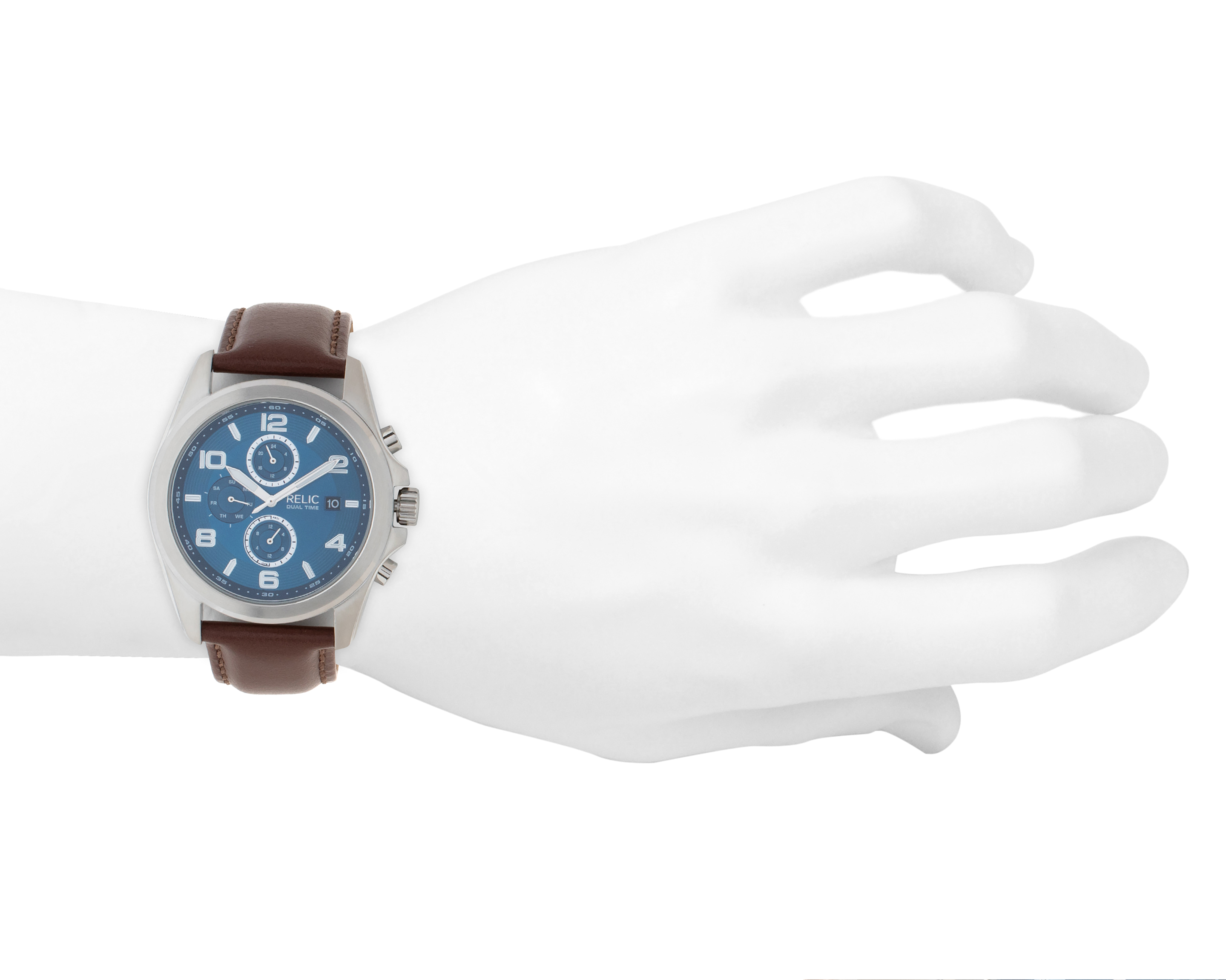 Foto 5 pulgar | Foto 4 | Reloj Relic ZR15794 Plateado