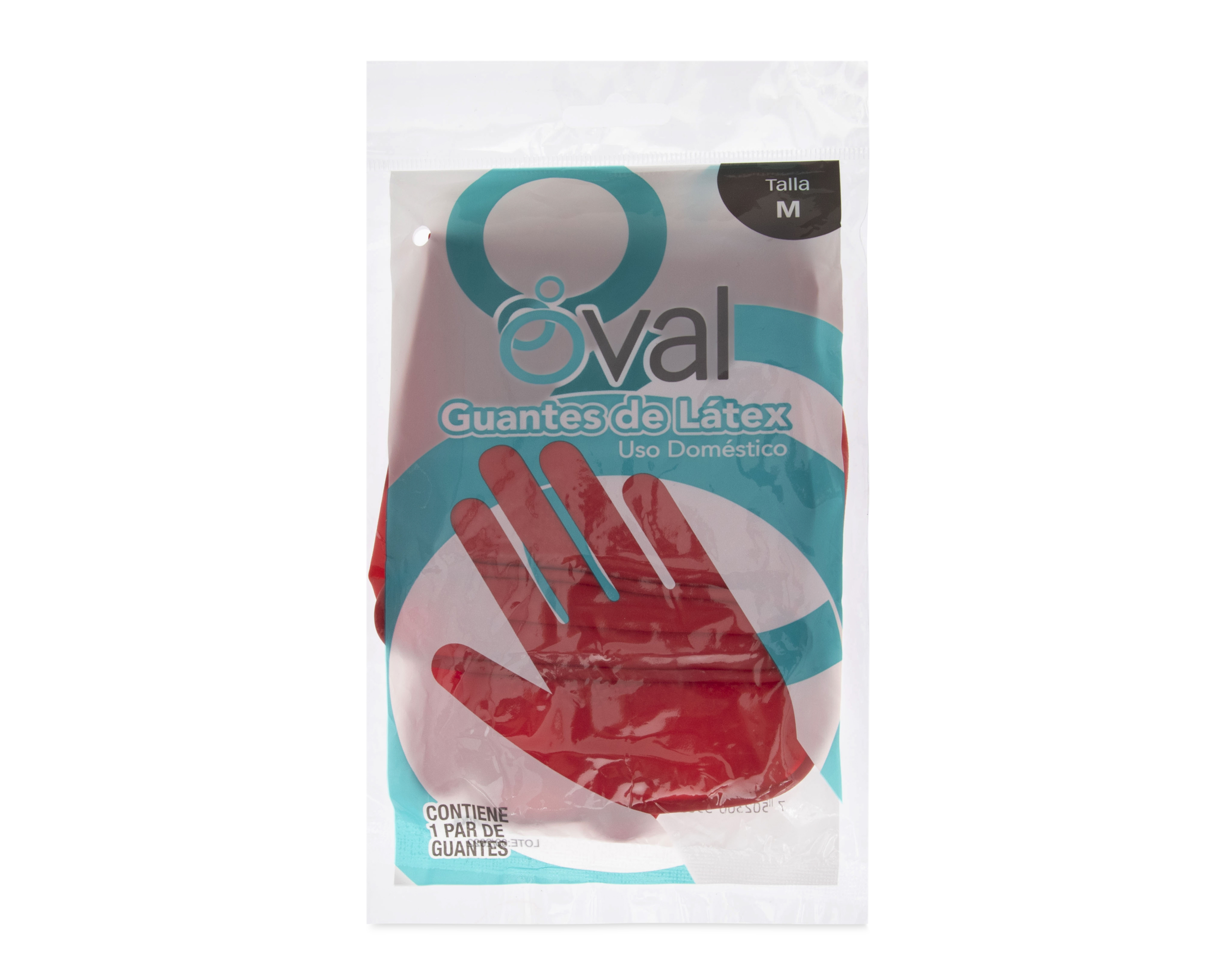 Foto 4 pulgar | Foto 3 | Guantes de Látex para Limpieza Oval Mediano