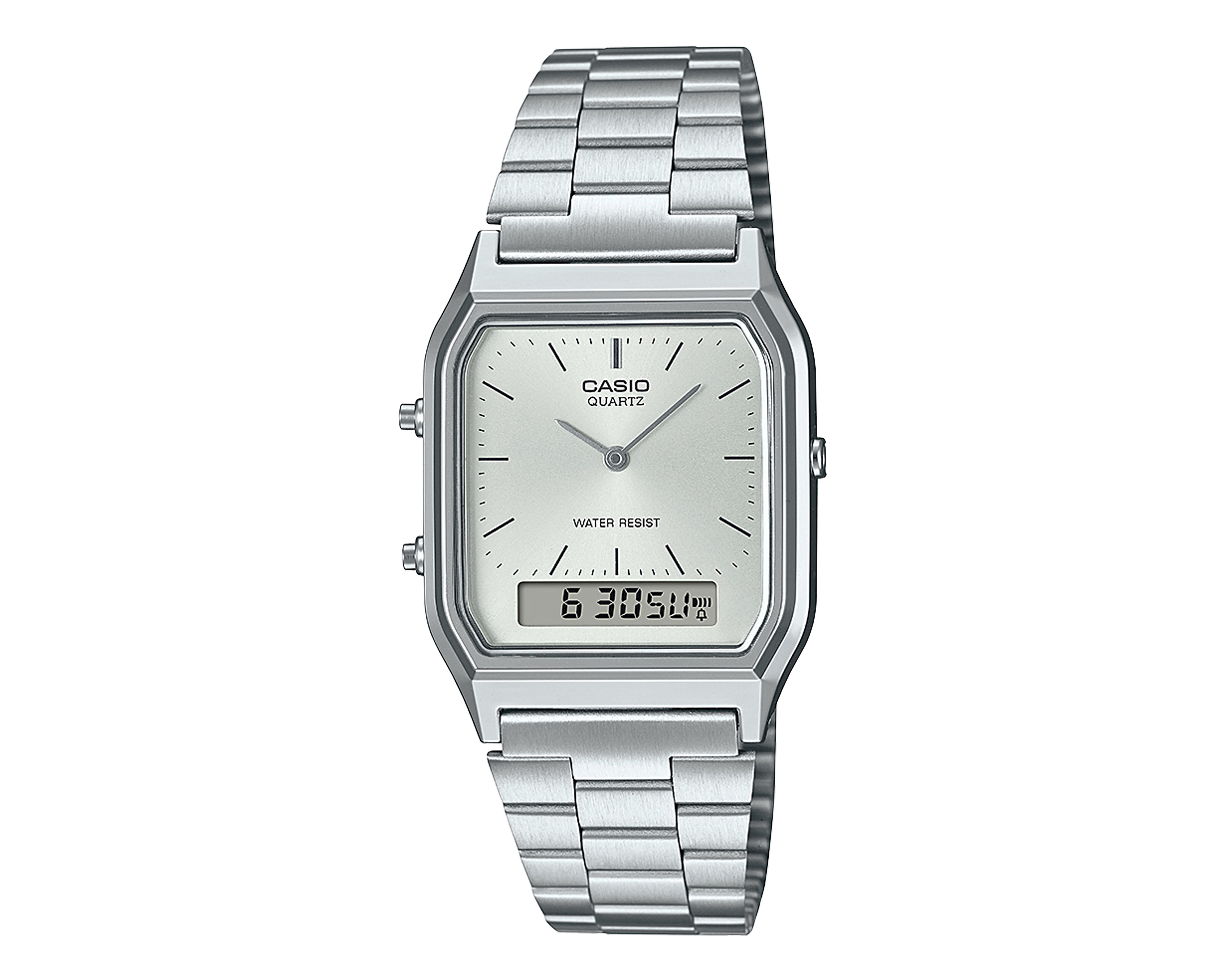 Reloj para Hombre Casio AQ-230A-7AVT Plateado