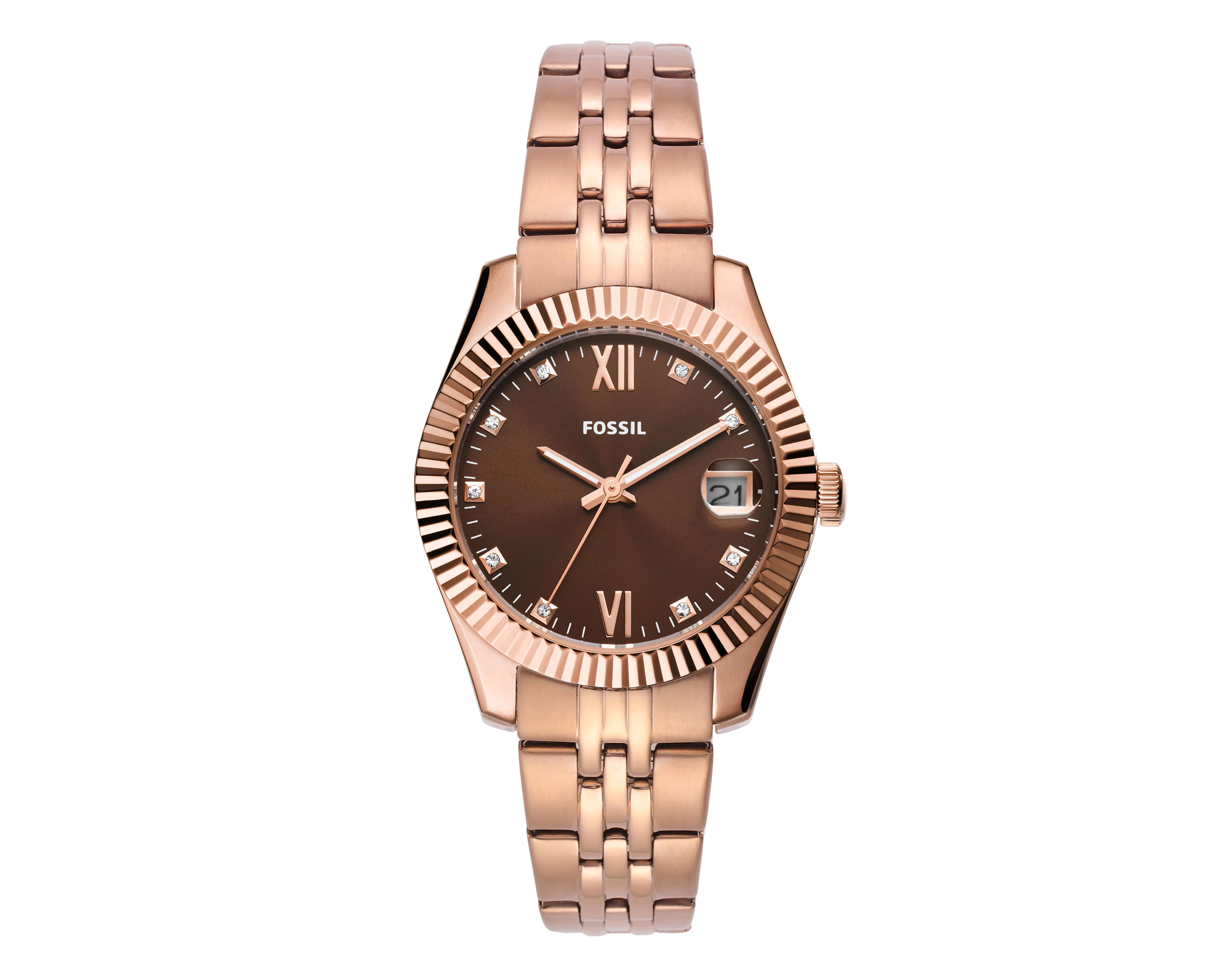 Foto 1 | Foto 1 | Reloj Fossil ES5324 Oro Rosa