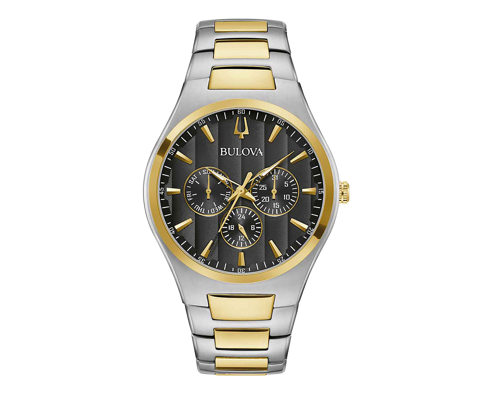 Reloj para Hombre Bulova 98C144 Plateado/Dorado