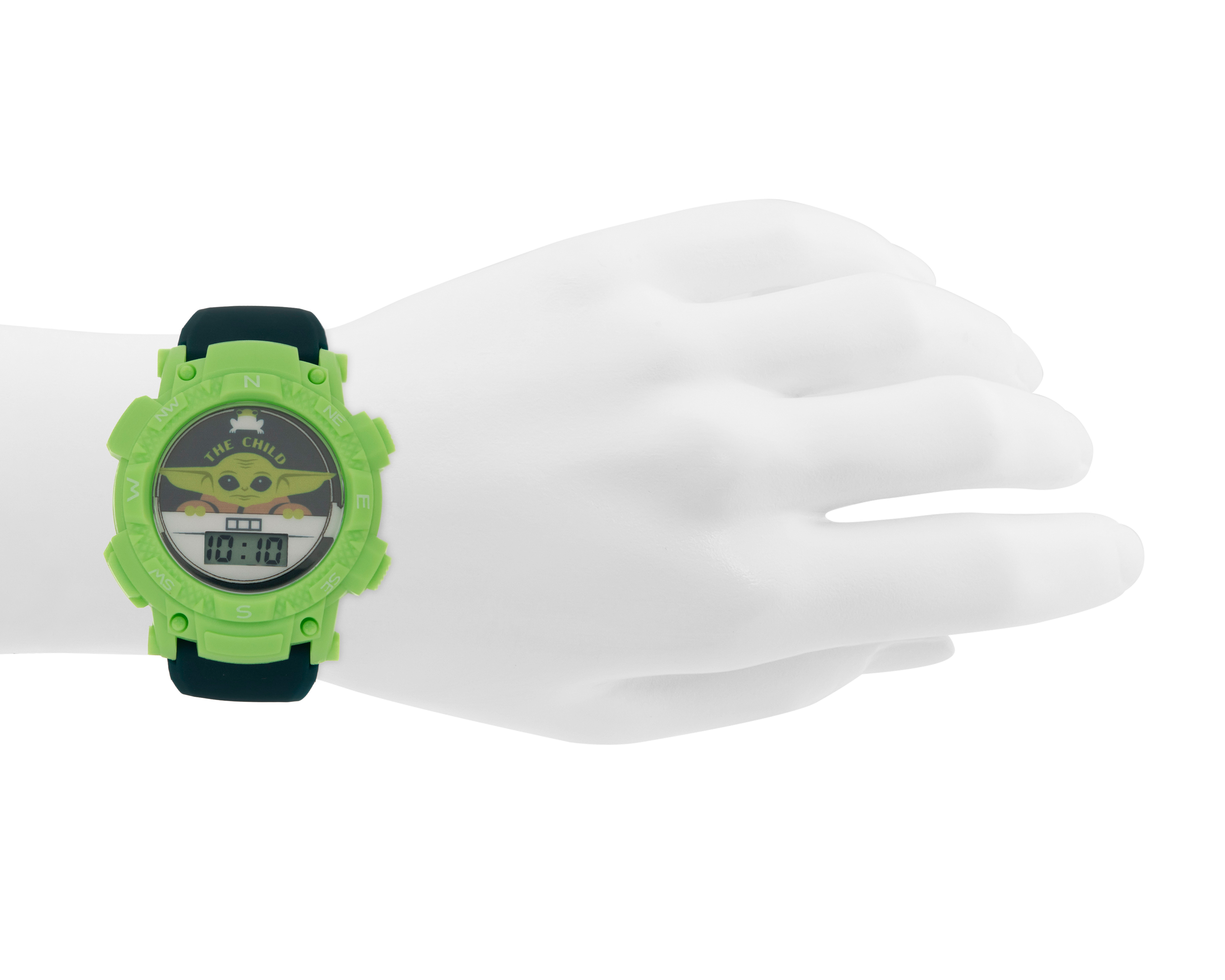 Foto 5 pulgar | Foto 4 | Reloj Infantil Star Wars Baby Yoda Verde