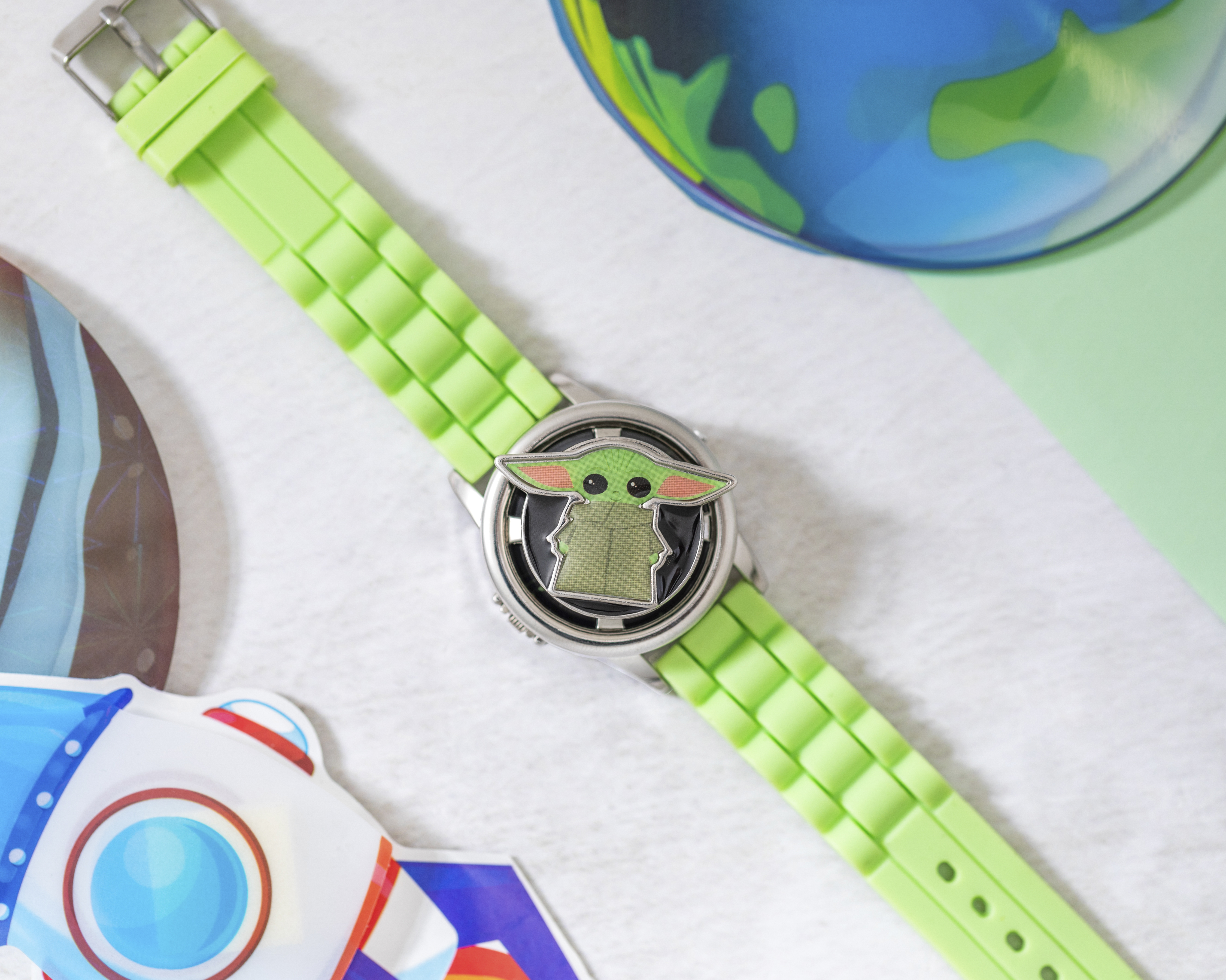 Foto 8 pulgar | Foto 7 | Reloj Star Wars MNL4009RO Verde