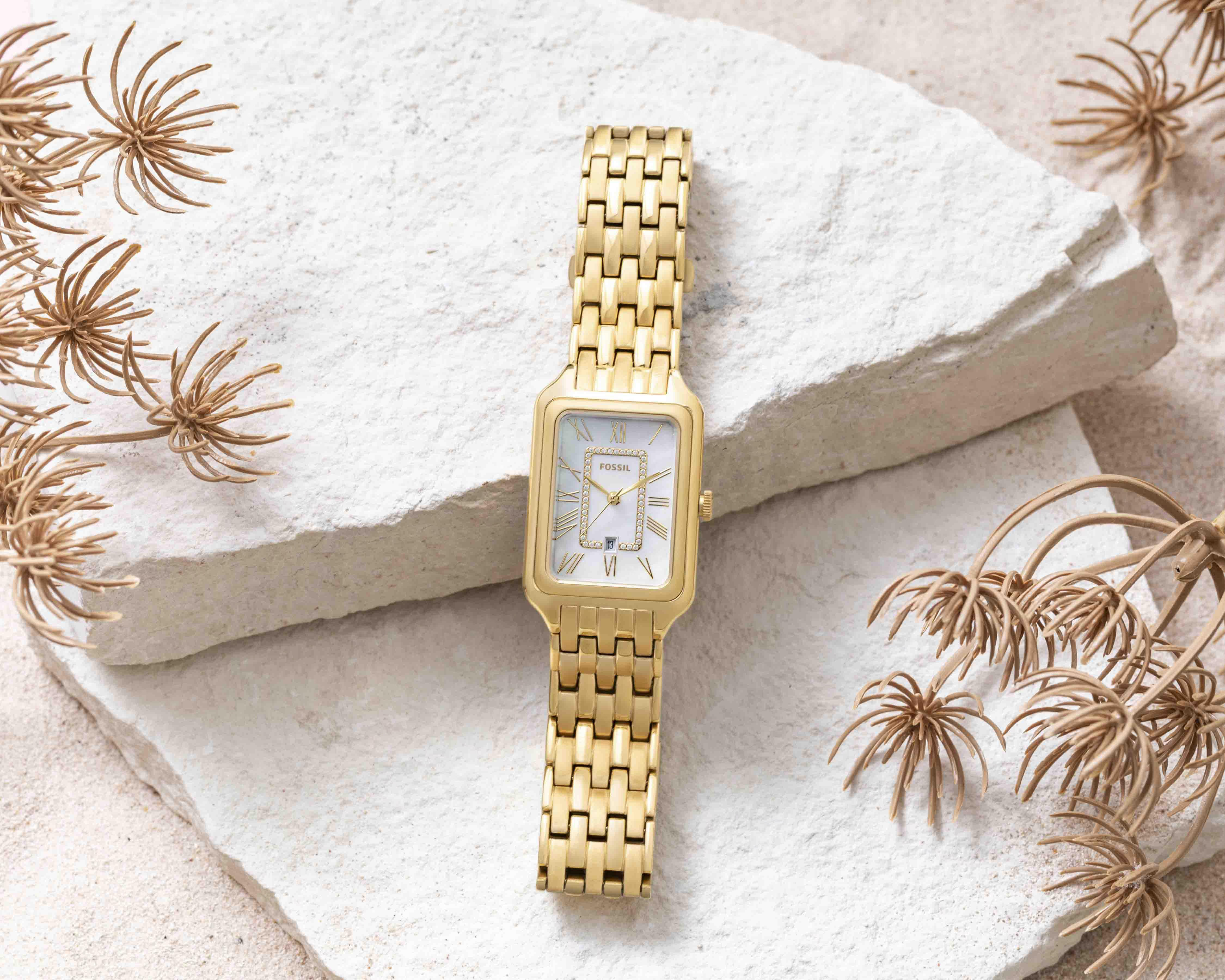Foto 6 | Foto 6 | Reloj para Mujer Fossil ES5304 Dorado