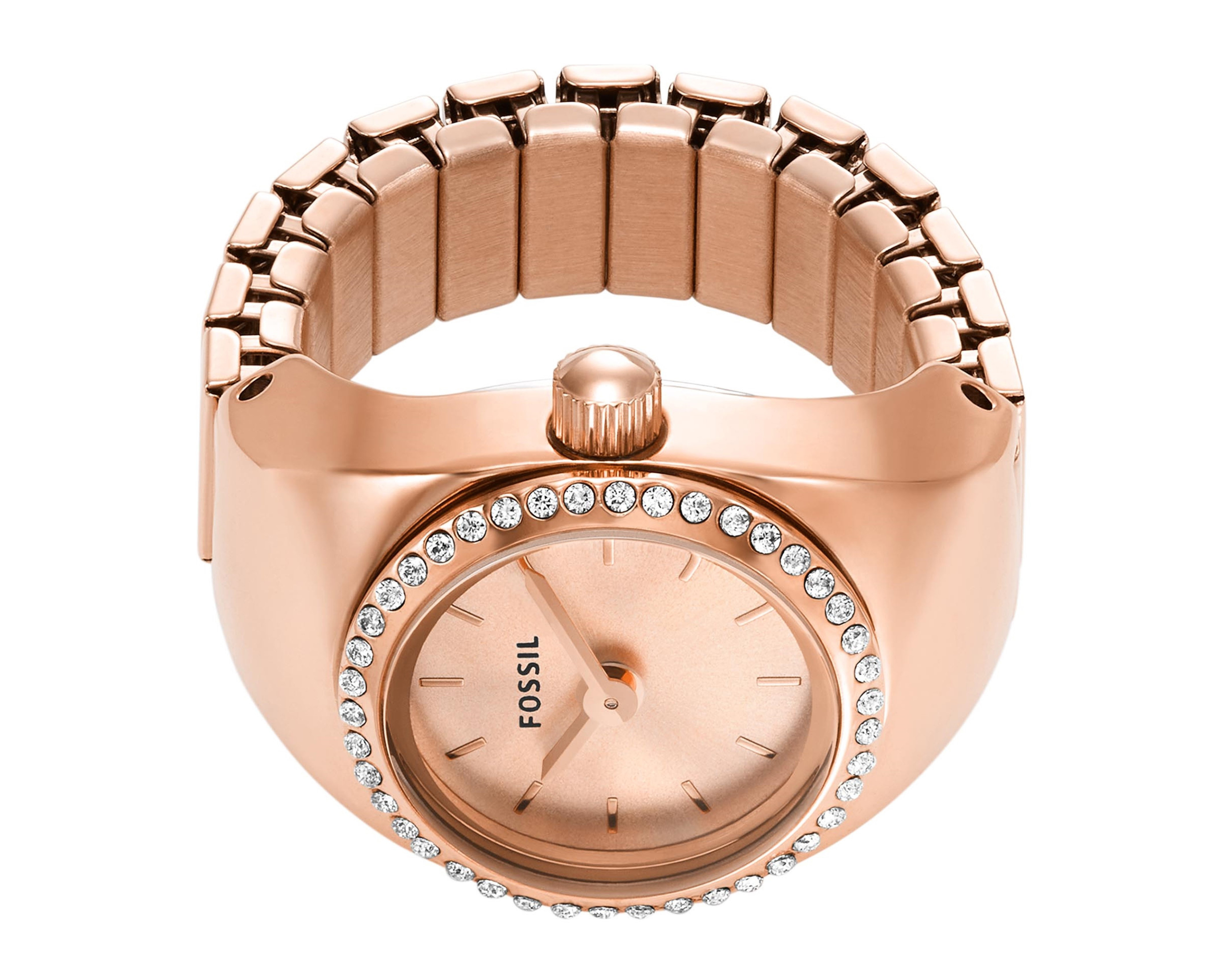 Foto 4 pulgar | Foto 3 | Reloj de Anillo Fossil ES5320 Oro Rosa