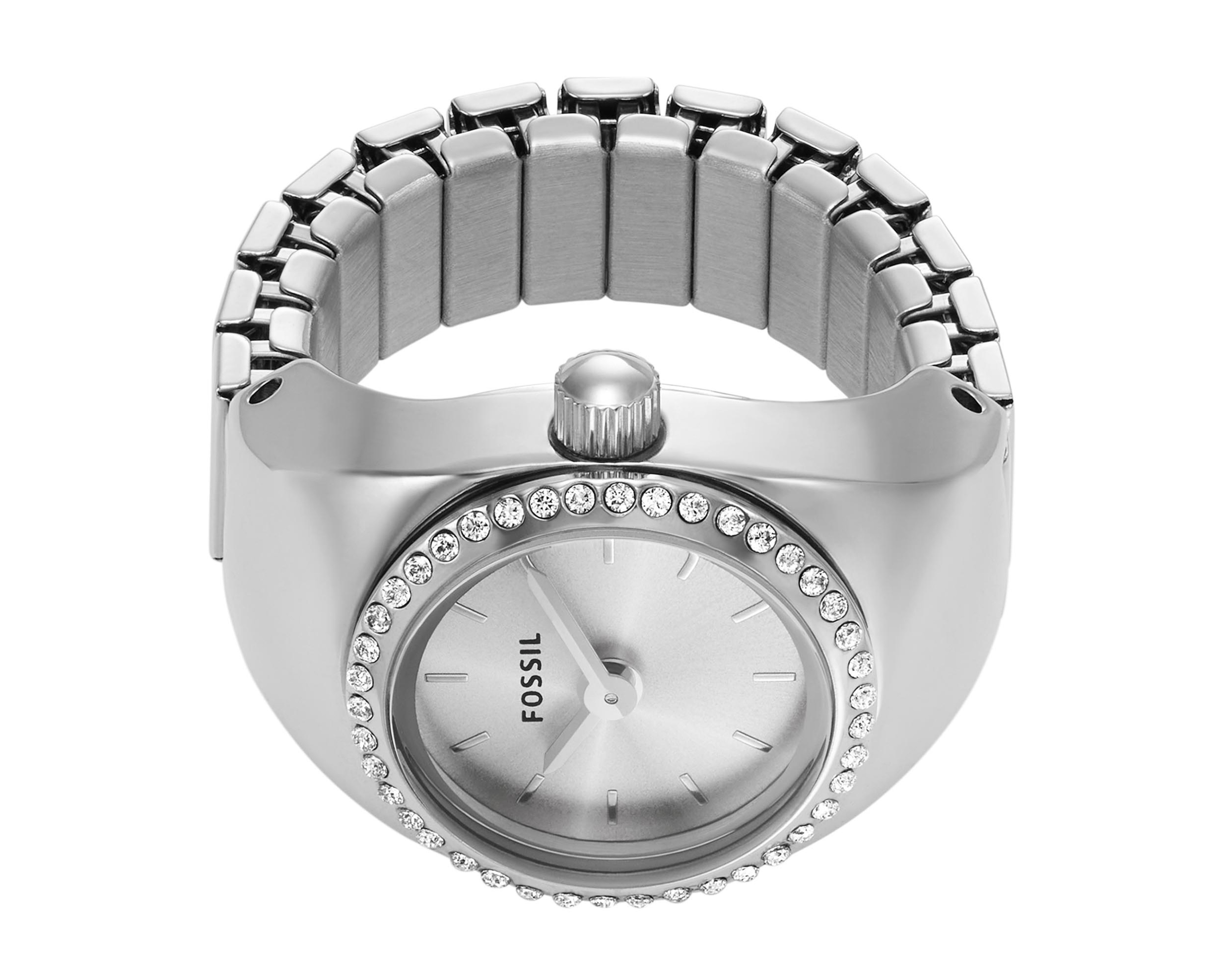 Foto 4 pulgar | Foto 3 | Reloj de Anillo Fossil ES5321 Plateado