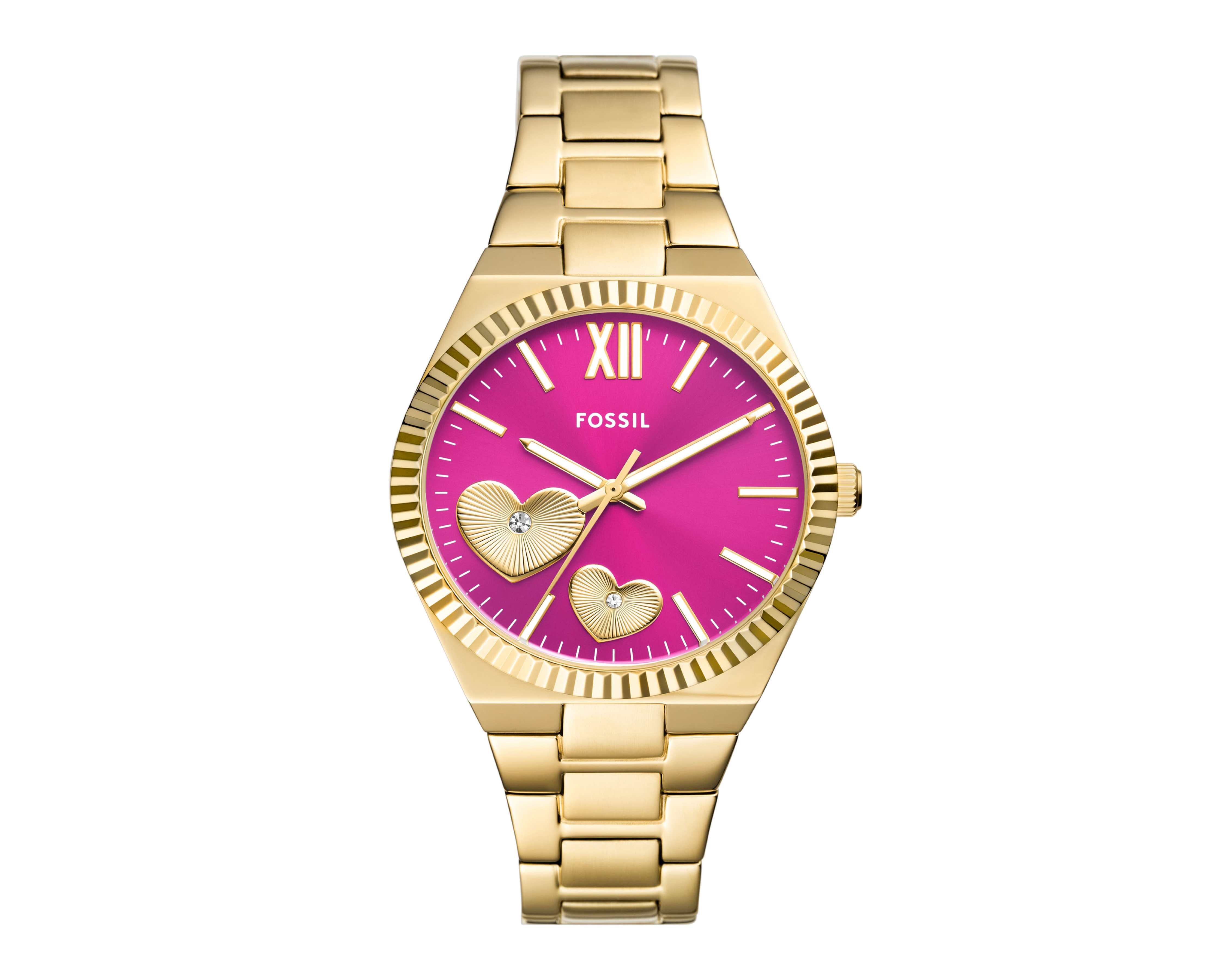 Foto 2 pulgar | Foto 1 | Reloj Fossil Scarlette ES5325 Dorado
