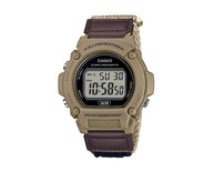 Reloj para Hombre Casio MW-240B-3BVCF Café-Dorado