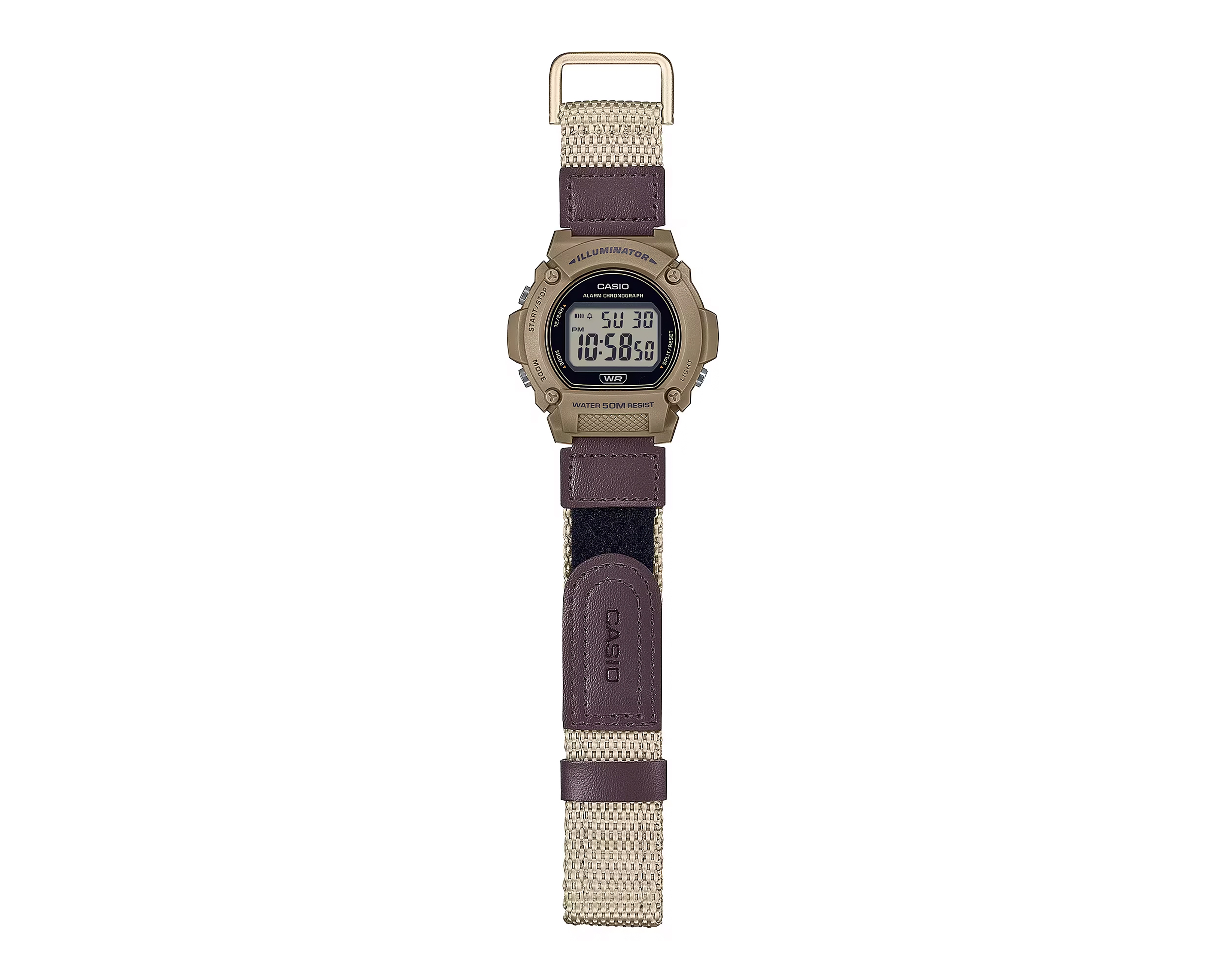 Foto 2 | Foto 2 | Reloj para Hombre Casio MW-240B-3BVCF Café-Dorado