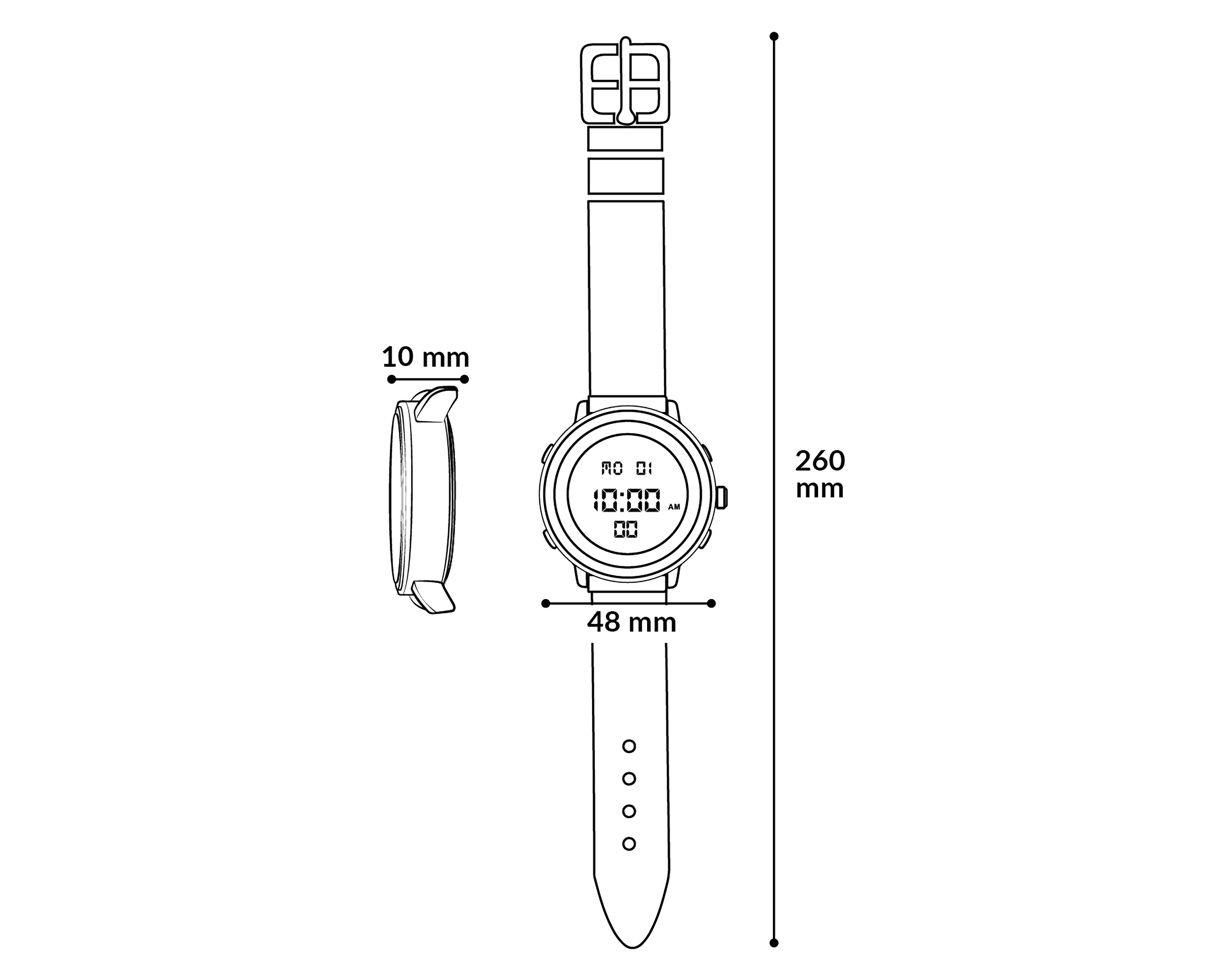 Foto 5 | Foto 5 | Reloj para Hombre Casio MW-240B-5BVCF Café-Dorado