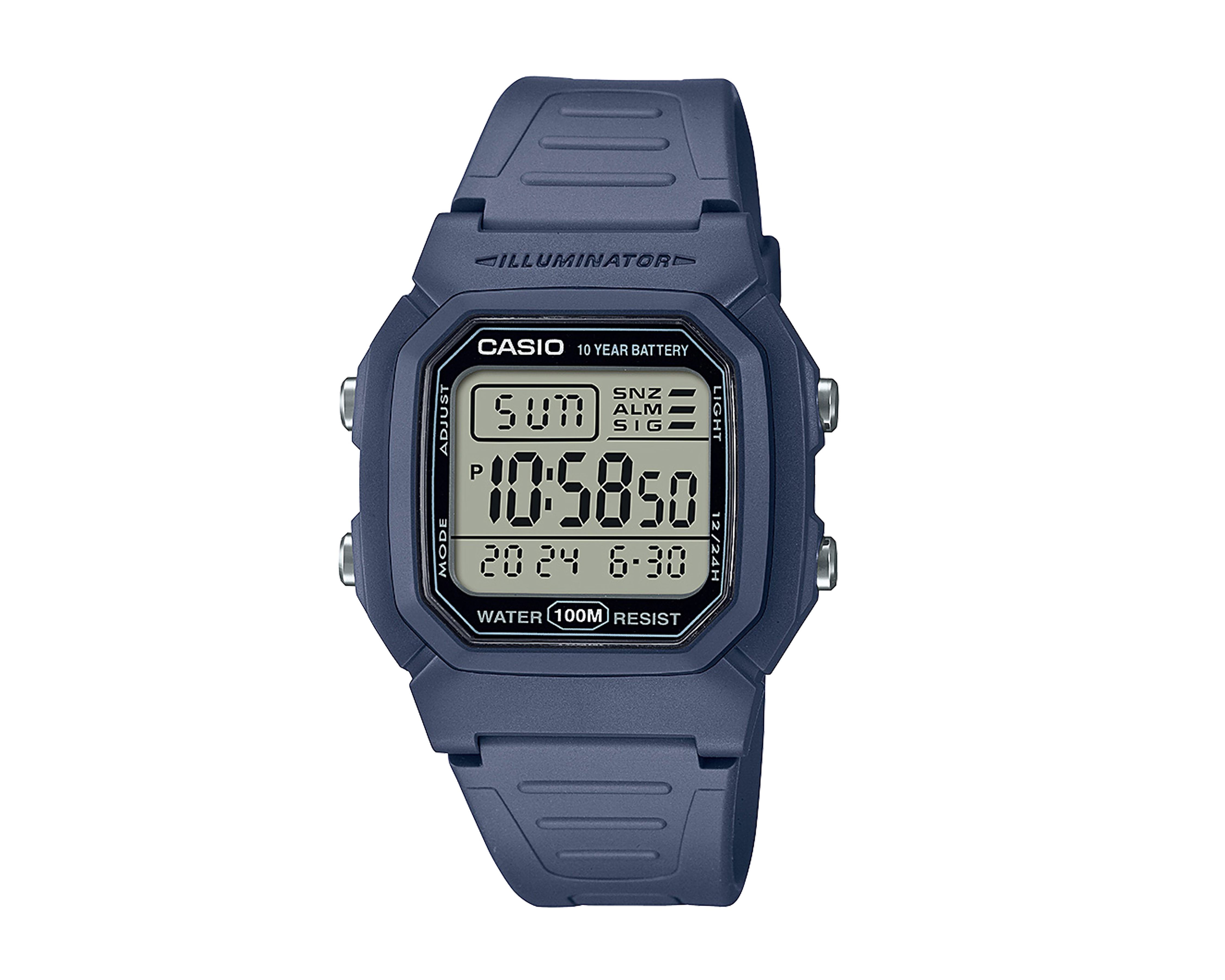 Reloj para Hombre Casio W800H-2AVCF Azul
