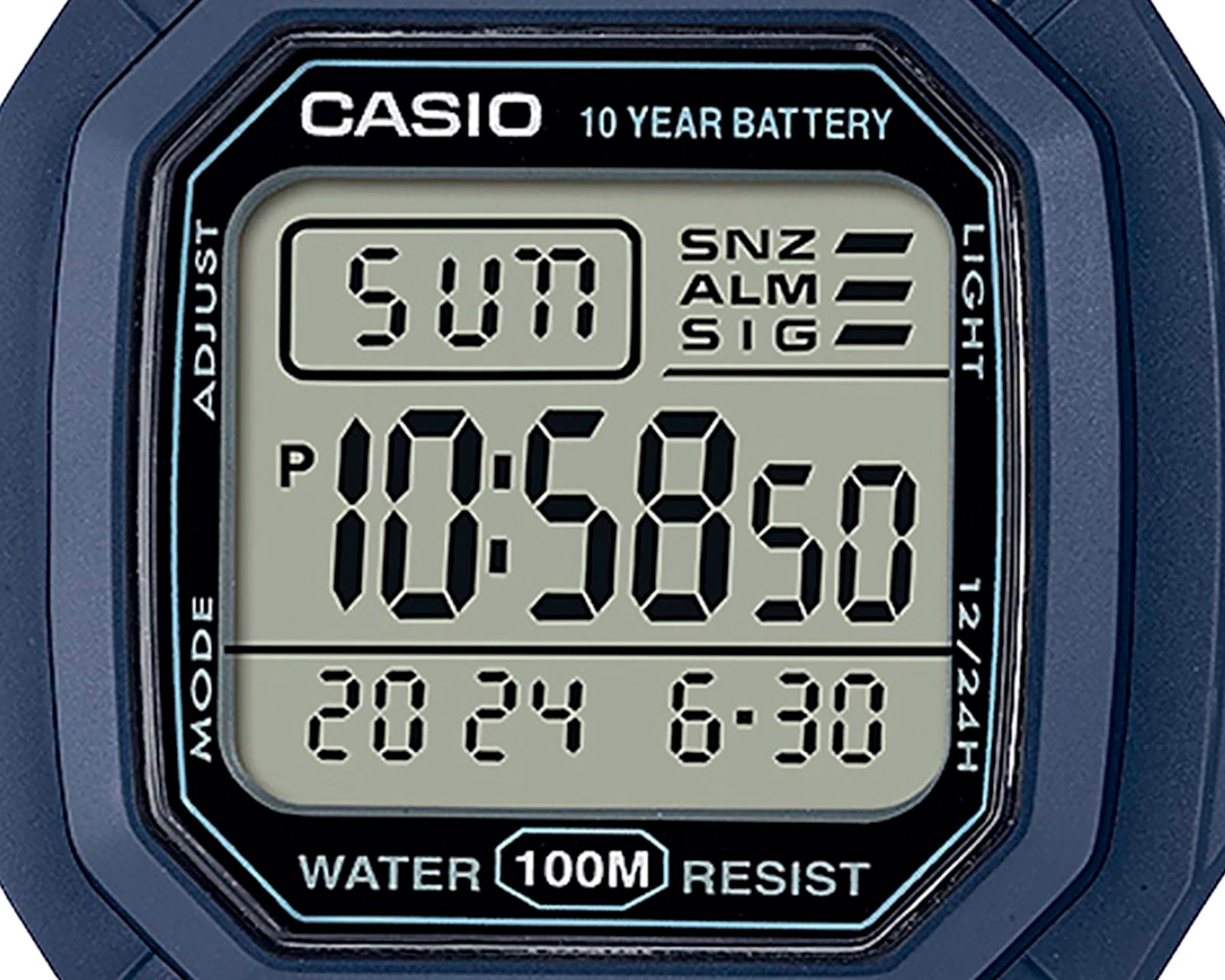 Foto 2 | Foto 2 | Reloj para Hombre Casio W800H-2AVCF Azul