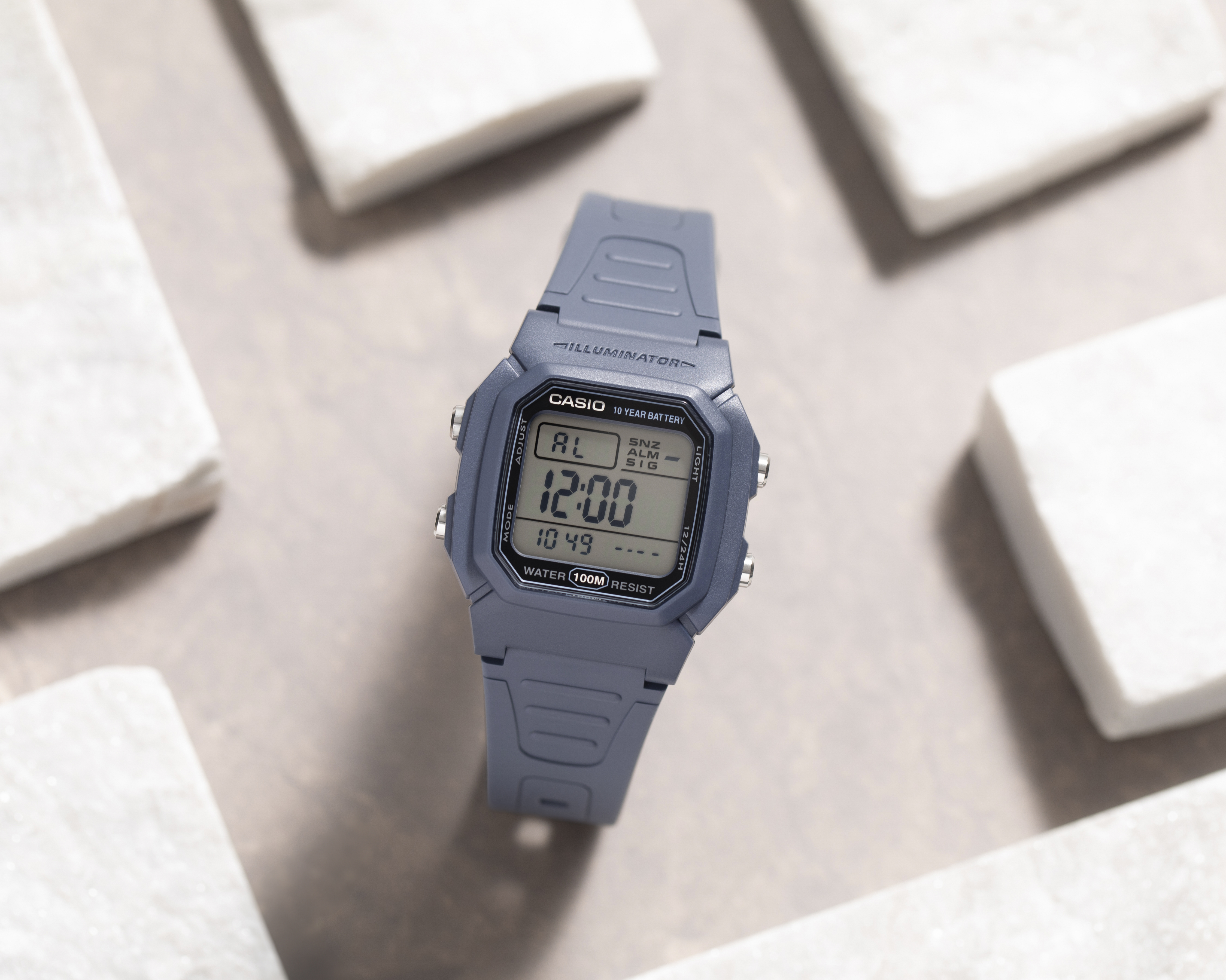 Foto 4 | Foto 4 | Reloj para Hombre Casio W800H-2AVCF Azul
