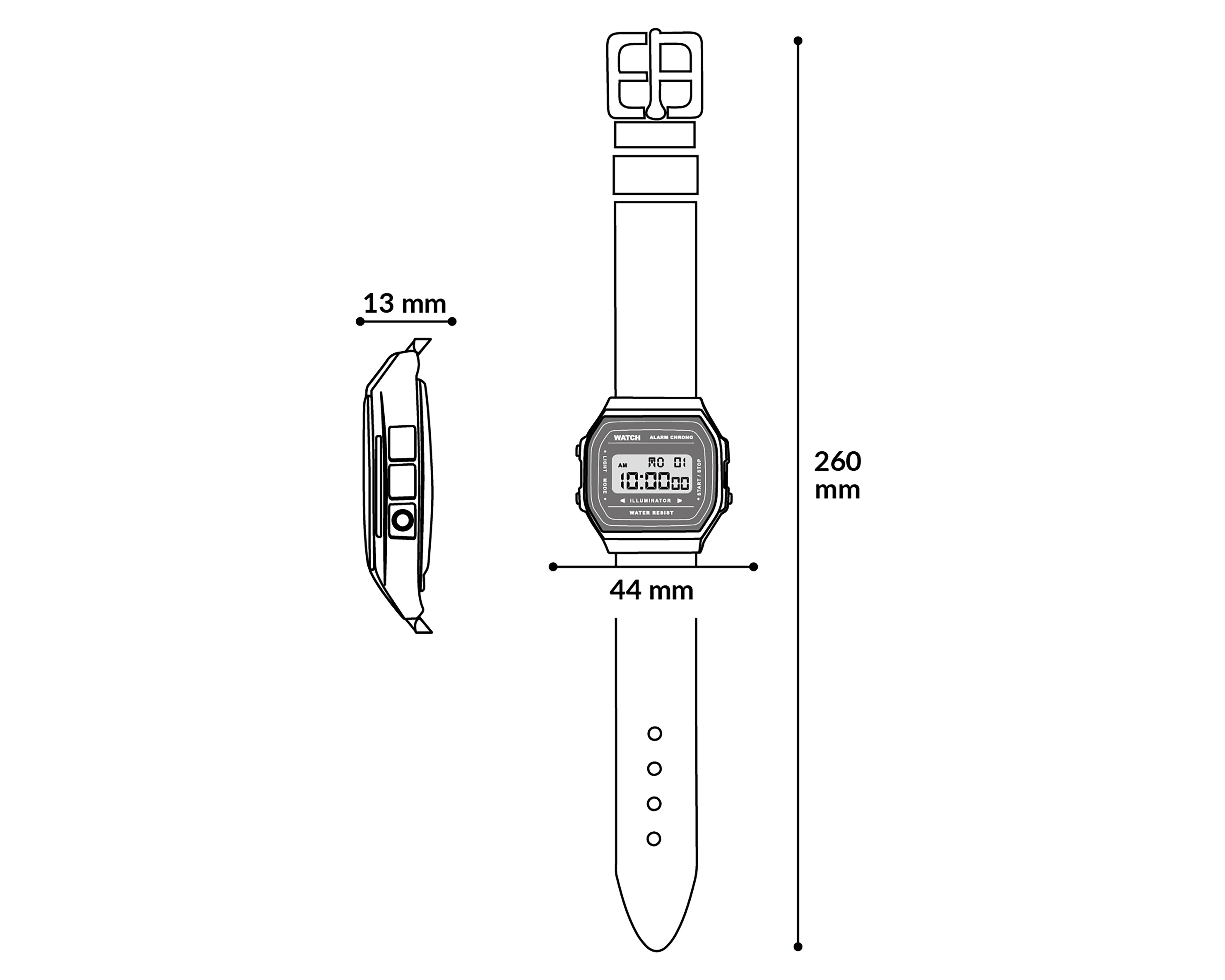 Foto 5 | Foto 5 | Reloj para Hombre Casio W800H-2AVCF Azul