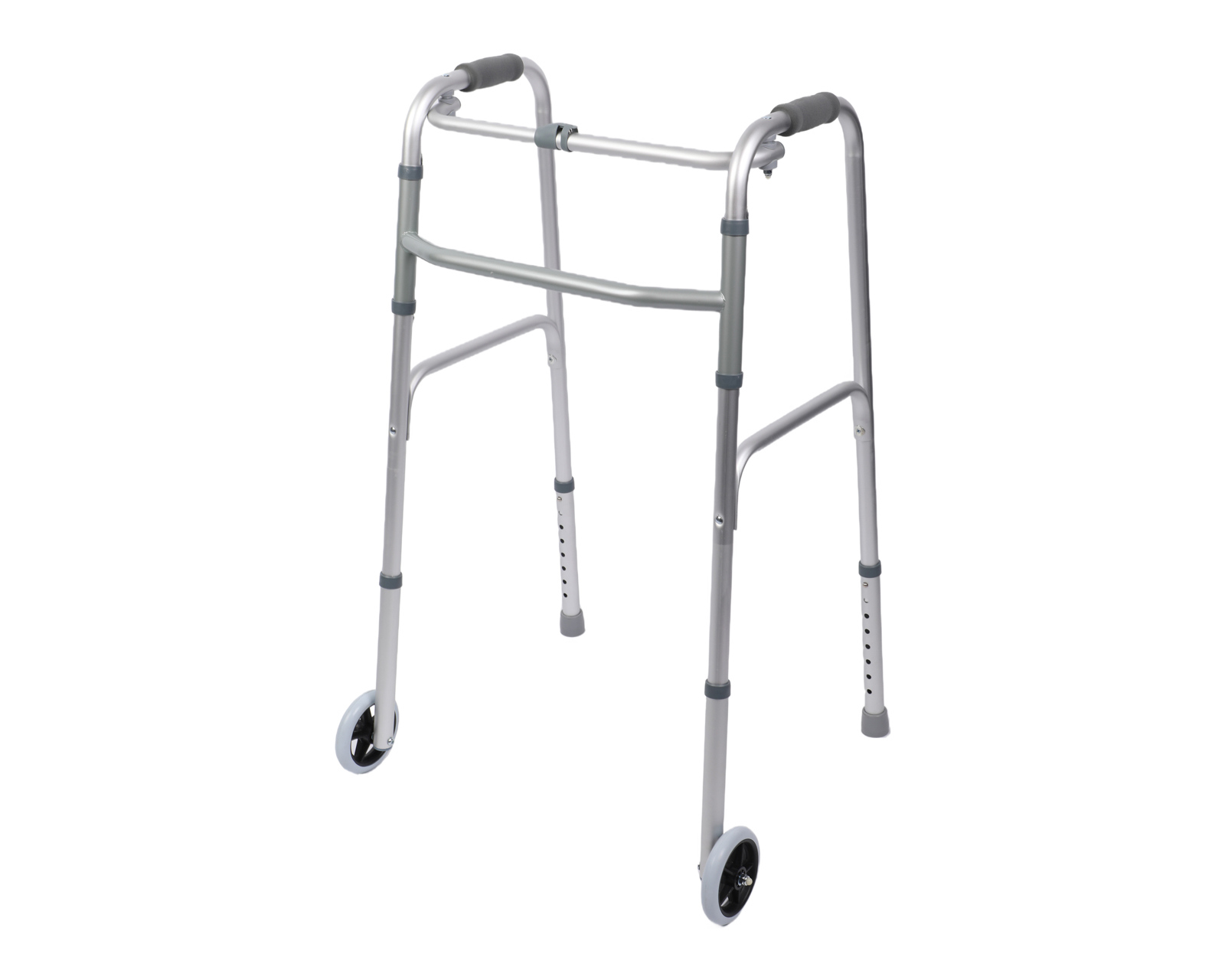 Foto 2 | Foto 2 | Andadera de Aluminio para Adulto Fisiocare Plegable 8 Niveles de Altura con Ruedas