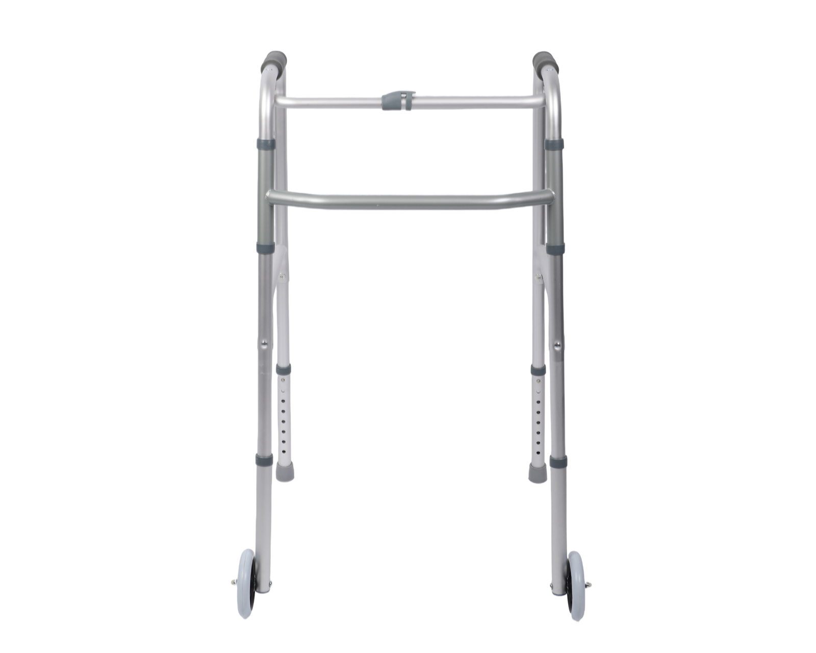 Foto 5 pulgar | Foto 4 | Andadera de Aluminio para Adulto Fisiocare Plegable 8 Niveles de Altura con Ruedas